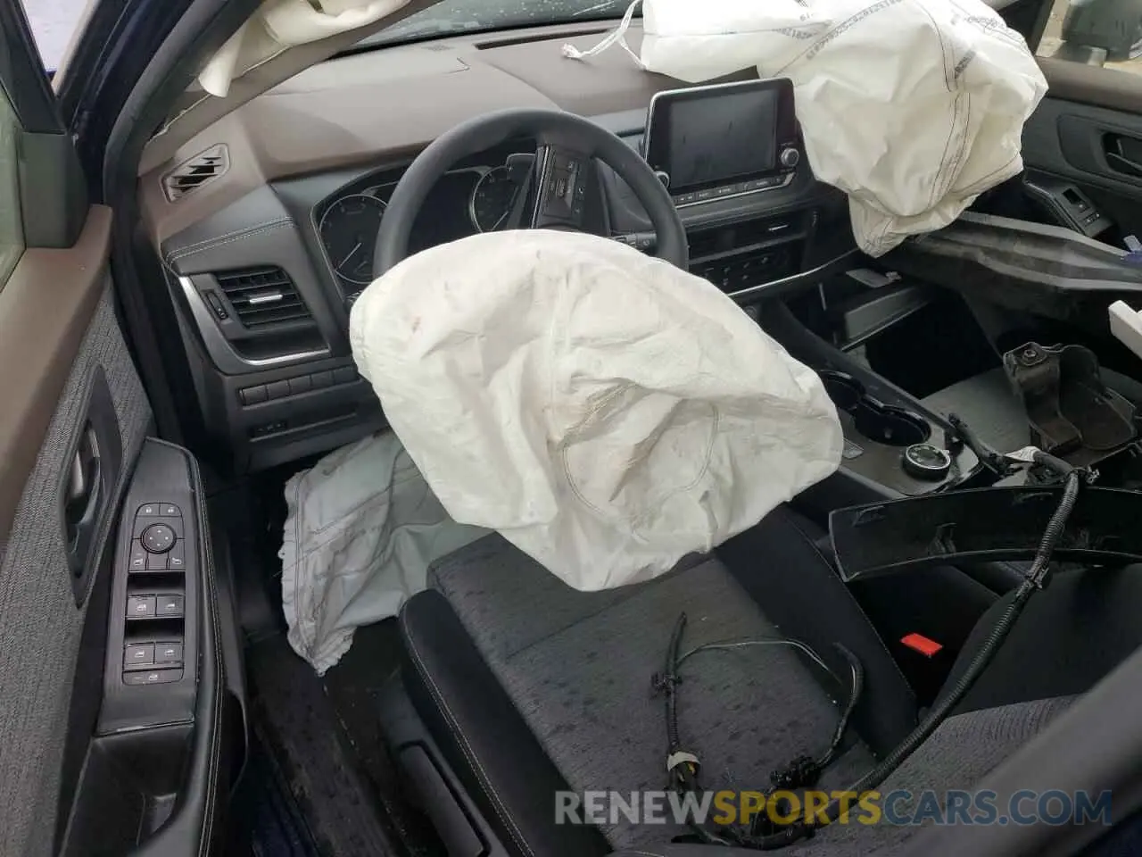 8 fotografías del automóvil dañado JN8AT3AB4MW226224 NISSAN ROGUE 2021
