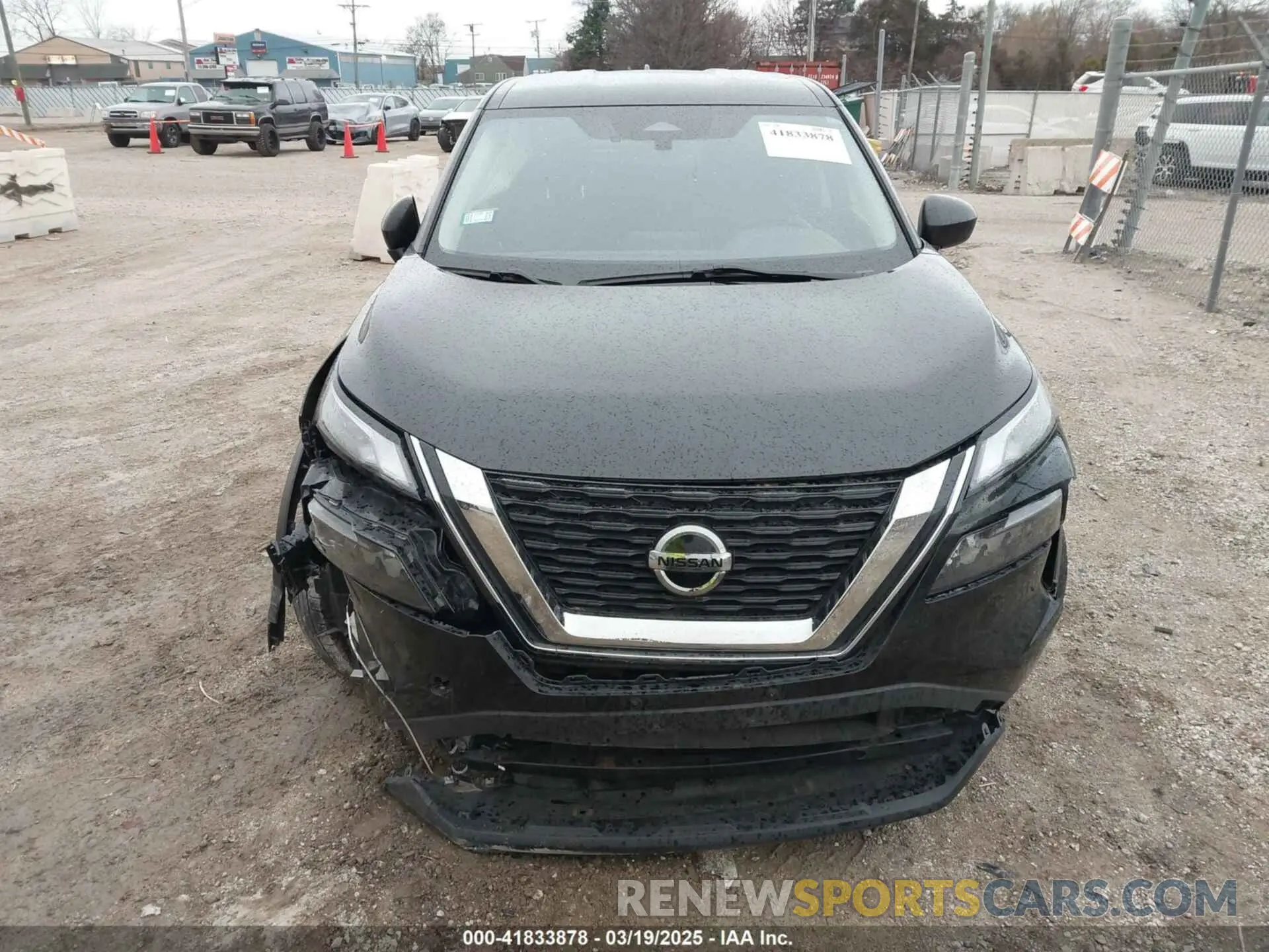 12 fotografías del automóvil dañado JN8AT3AB5MW209478 NISSAN ROGUE 2021