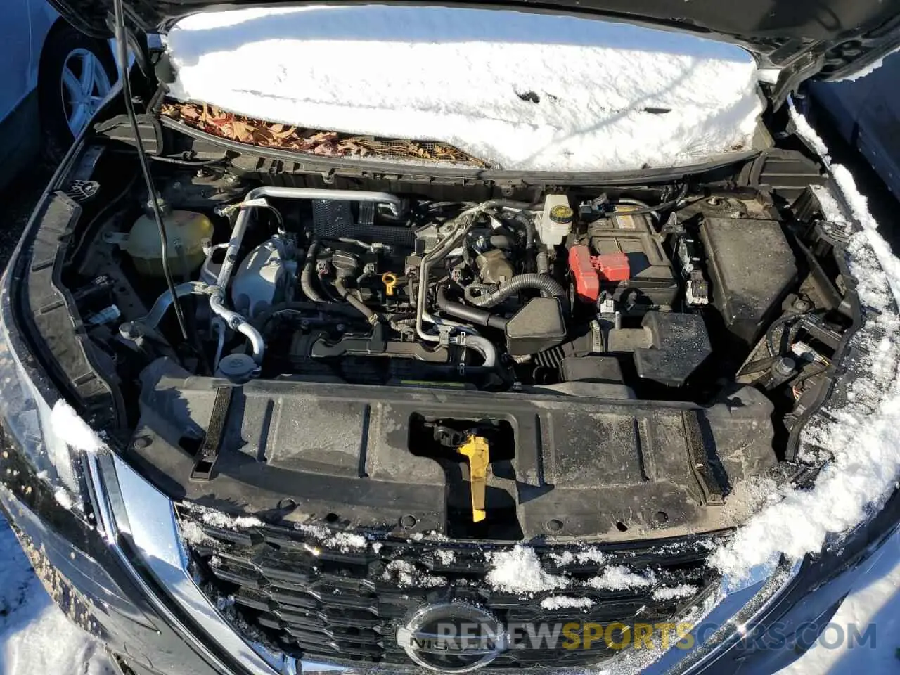 11 fotografías del automóvil dañado JN8AT3AB9MW225988 NISSAN ROGUE 2021
