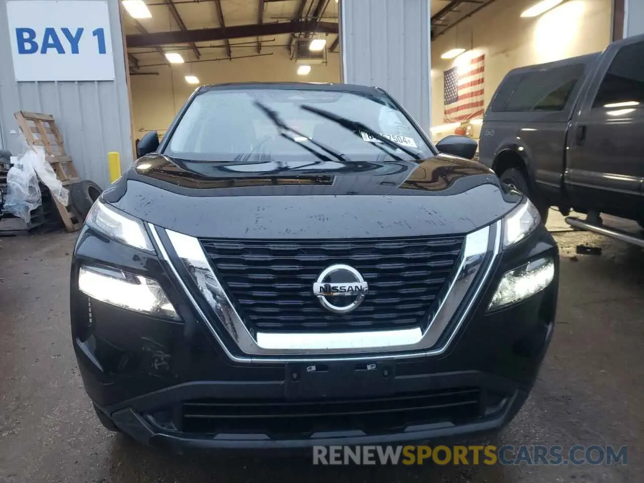 5 fotografías del automóvil dañado JN8AT3AB9MW225988 NISSAN ROGUE 2021