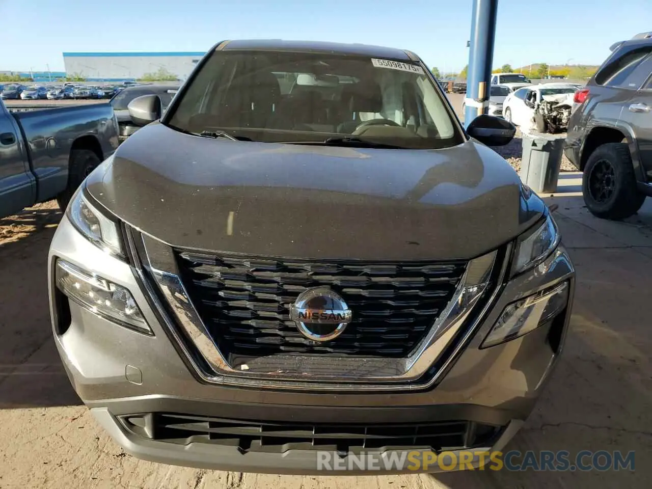 5 fotografías del automóvil dañado JN8AT3BA0MW018072 NISSAN ROGUE 2021