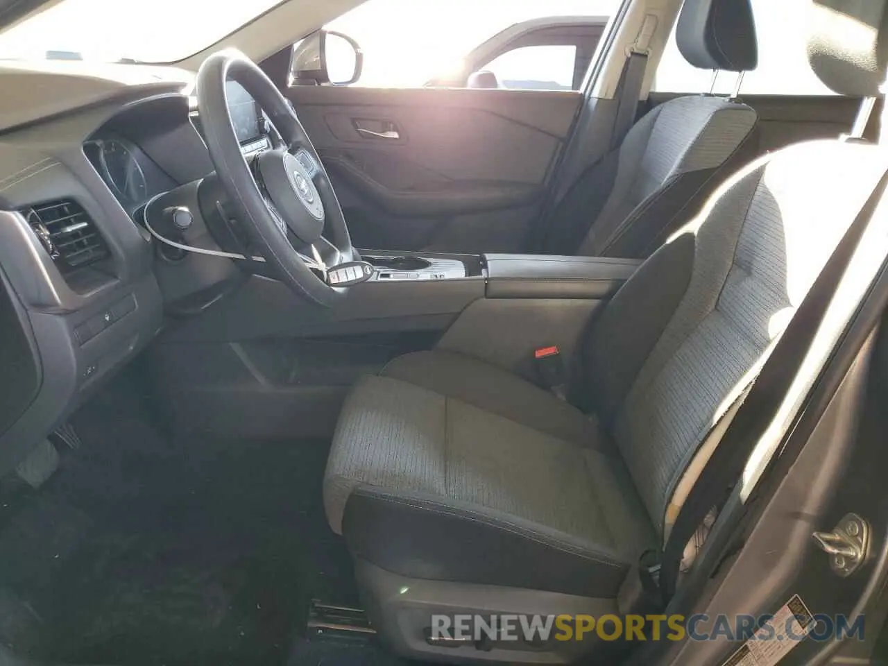 7 fotografías del automóvil dañado JN8AT3BA0MW018072 NISSAN ROGUE 2021