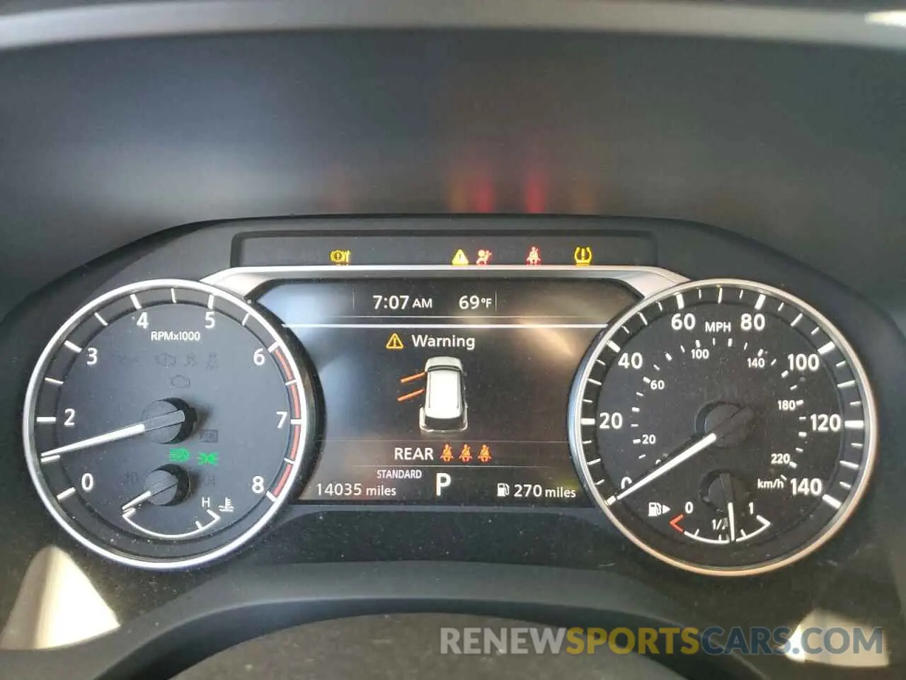 9 fotografías del automóvil dañado JN8AT3BA0MW018072 NISSAN ROGUE 2021
