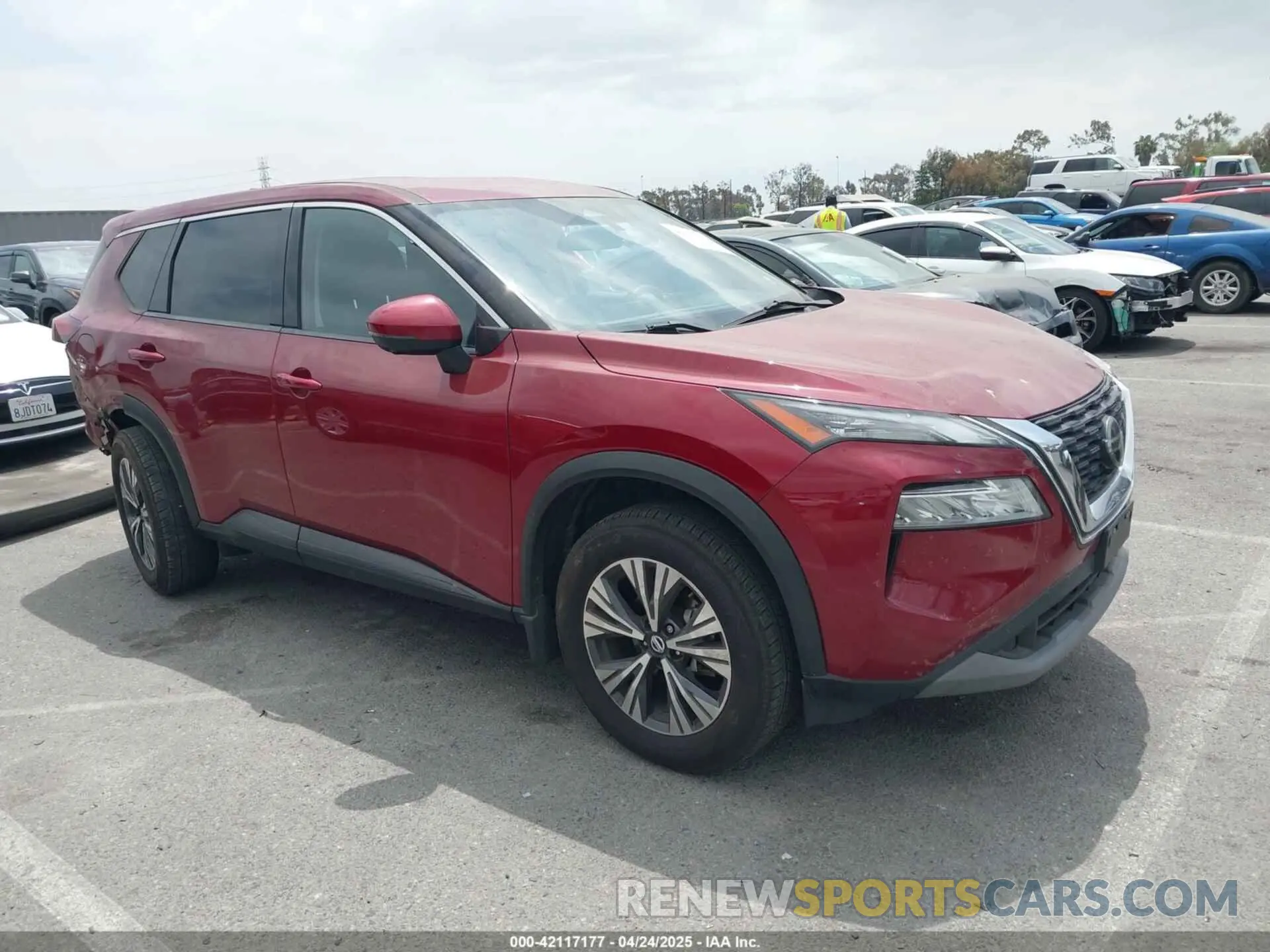1 fotografías del automóvil dañado JN8AT3BA1MW008621 NISSAN ROGUE 2021