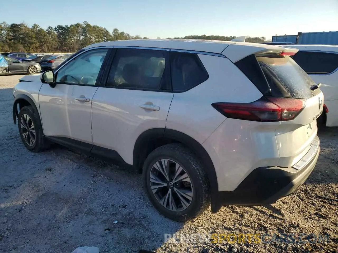 2 fotografías del automóvil dañado JN8AT3BA1MW009414 NISSAN ROGUE 2021