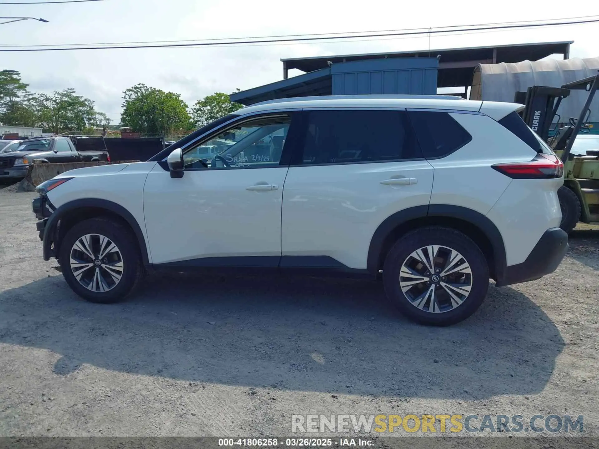 15 fotografías del automóvil dañado JN8AT3BA1MW018081 NISSAN ROGUE 2021