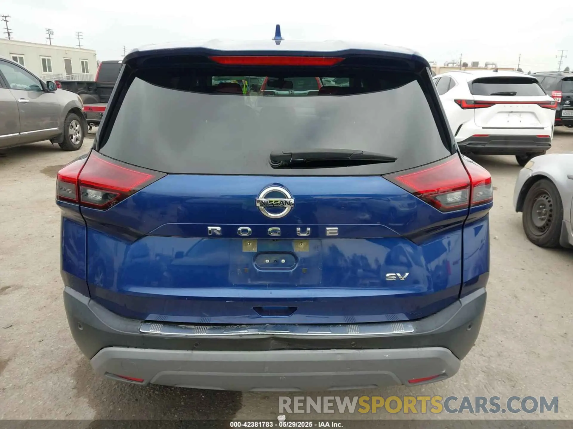 16 fotografías del automóvil dañado JN8AT3BA3MW011570 NISSAN ROGUE 2021