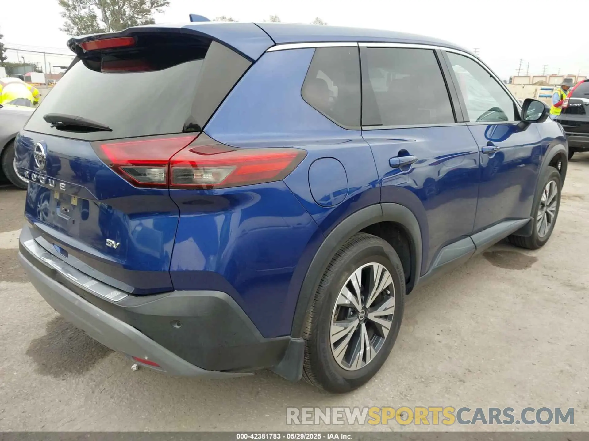4 fotografías del automóvil dañado JN8AT3BA3MW011570 NISSAN ROGUE 2021