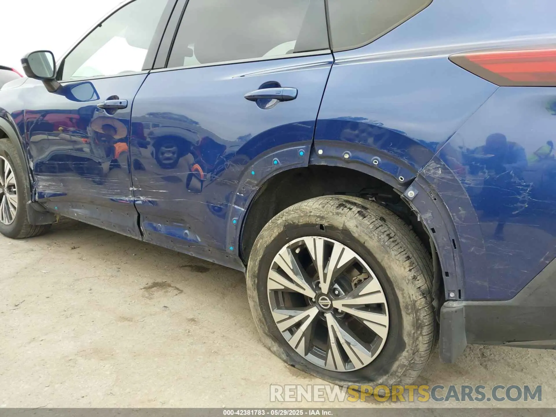 6 fotografías del automóvil dañado JN8AT3BA3MW011570 NISSAN ROGUE 2021