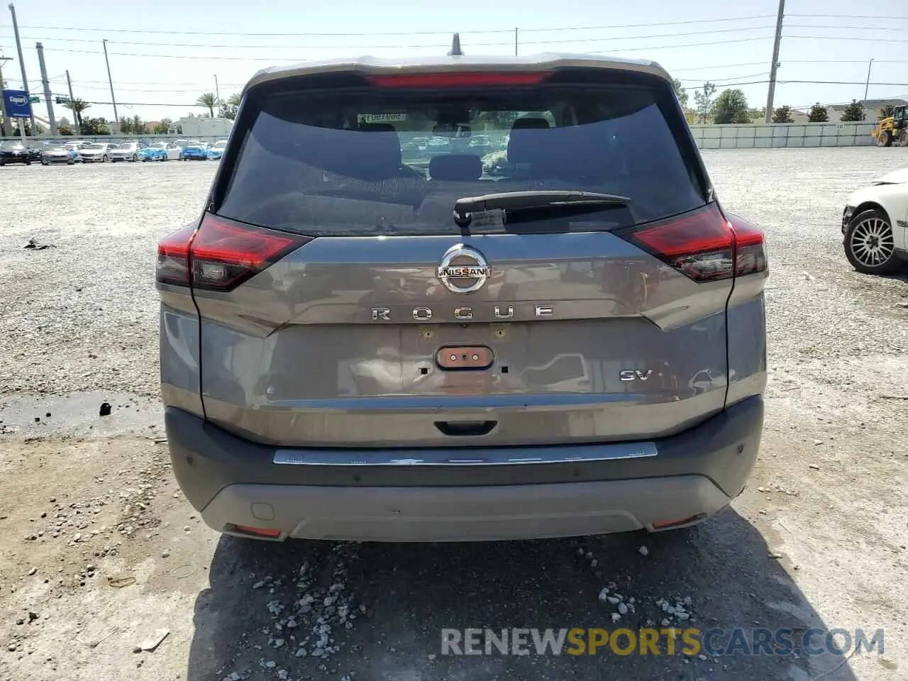 6 fotografías del automóvil dañado JN8AT3BA4MW000433 NISSAN ROGUE 2021
