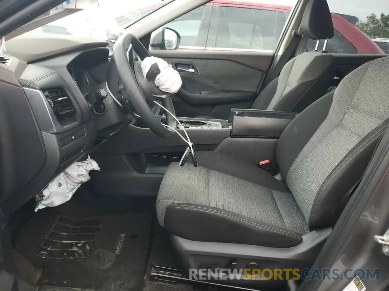 7 fotografías del automóvil dañado JN8AT3BA4MW000433 NISSAN ROGUE 2021