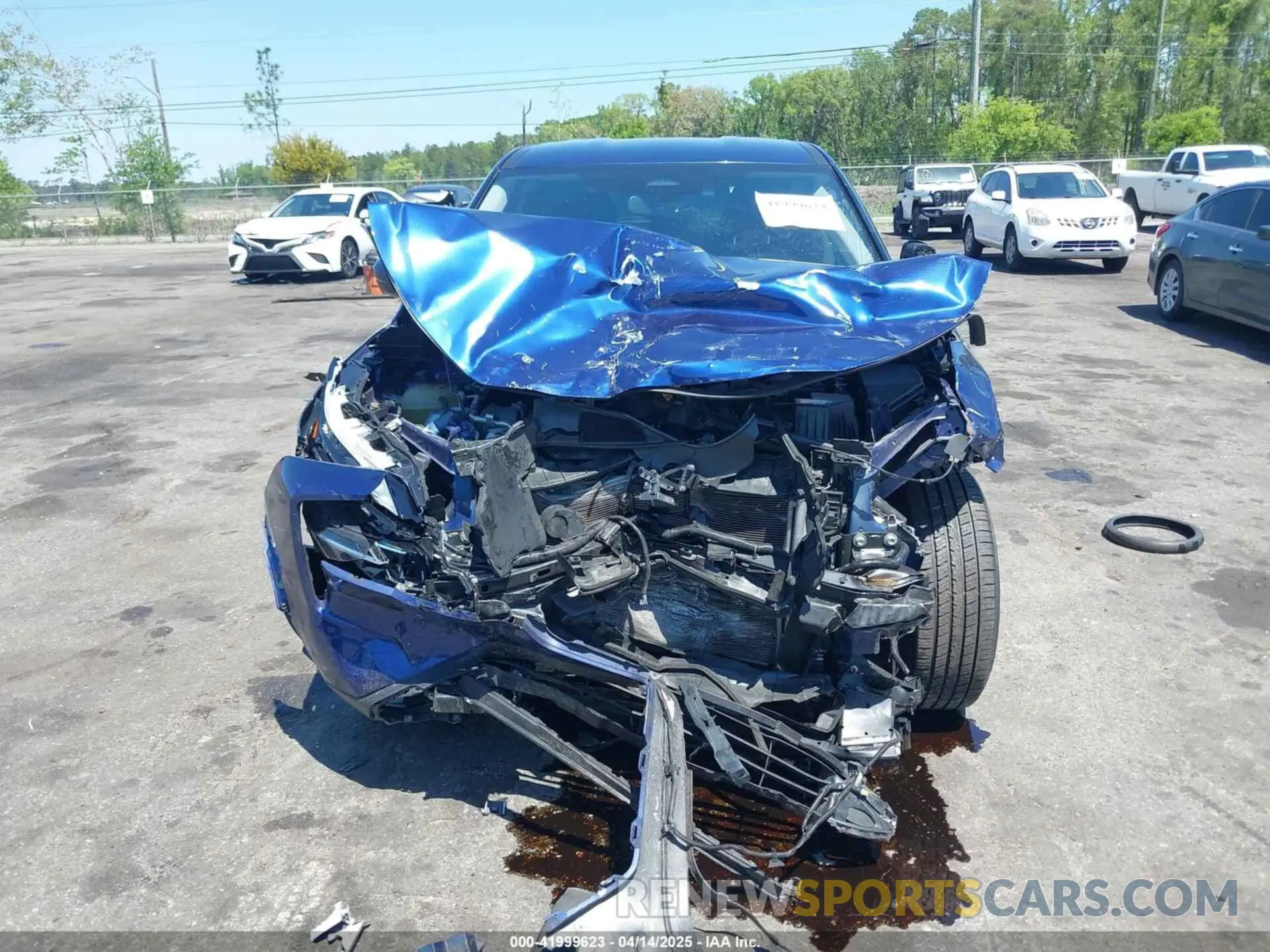12 fotografías del automóvil dañado JN8AT3BA4MW015014 NISSAN ROGUE 2021