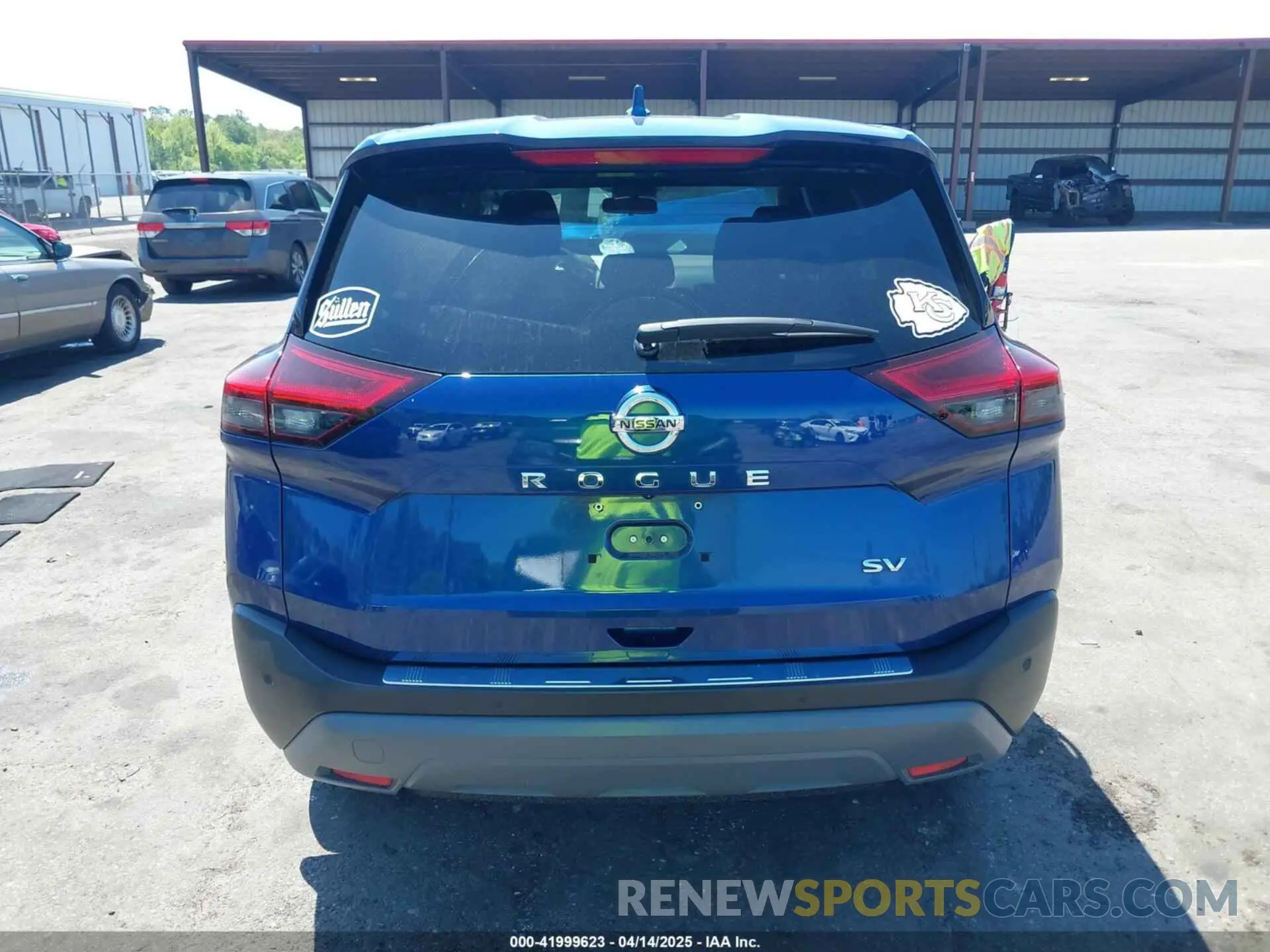 16 fotografías del automóvil dañado JN8AT3BA4MW015014 NISSAN ROGUE 2021