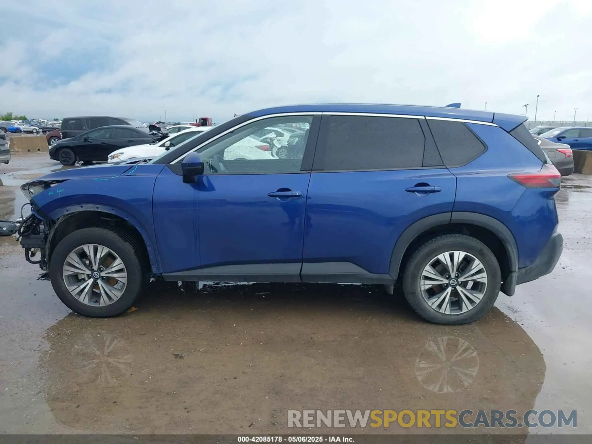 15 fotografías del automóvil dañado JN8AT3BA5MW010629 NISSAN ROGUE 2021
