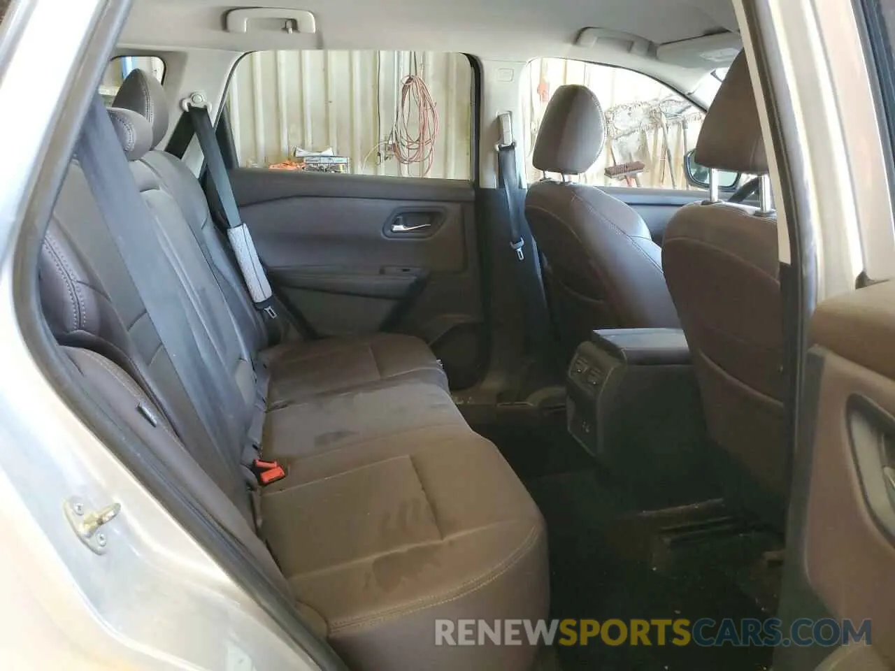 11 fotografías del automóvil dañado JN8AT3BA6MW000207 NISSAN ROGUE 2021