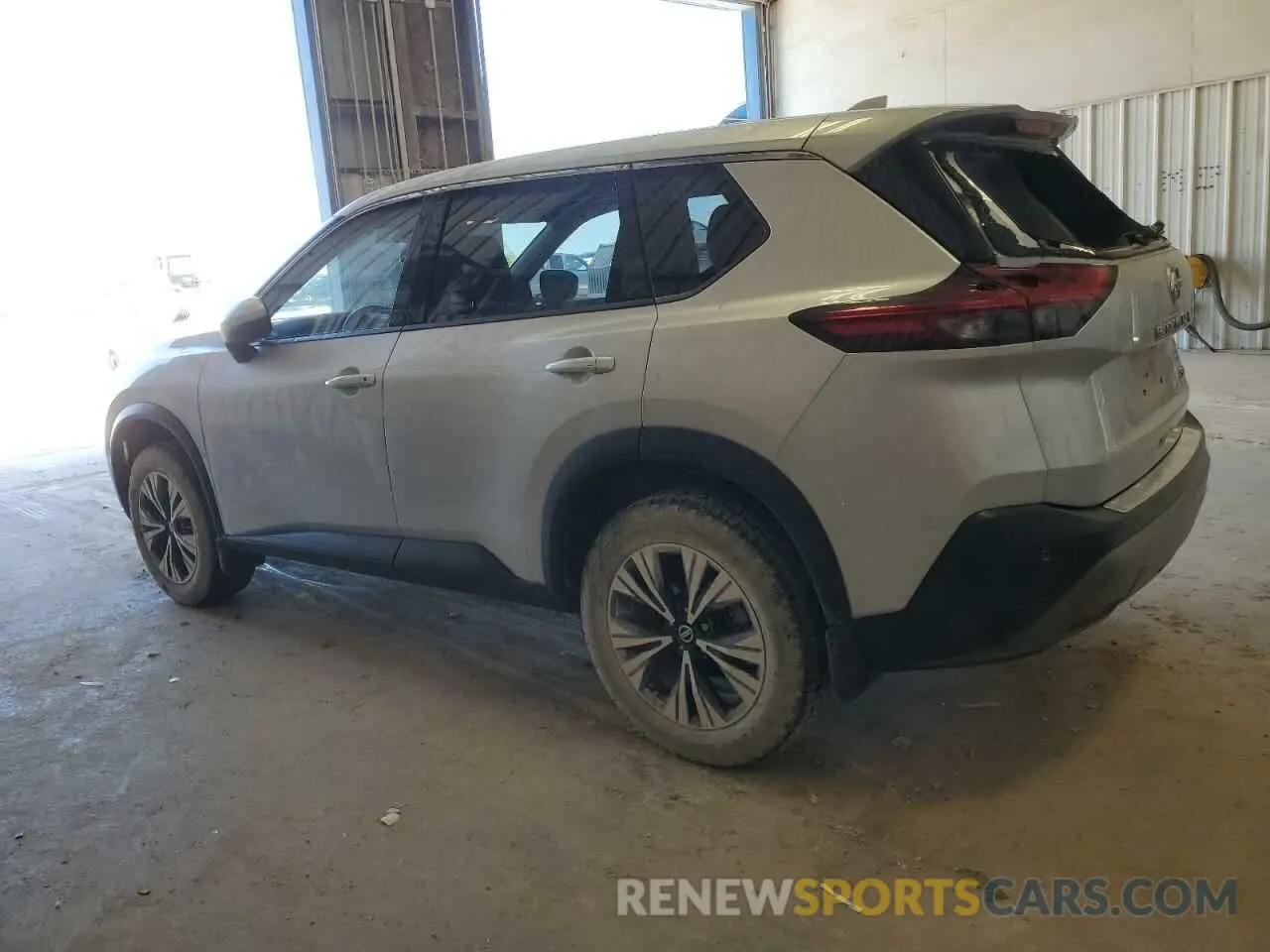 2 fotografías del automóvil dañado JN8AT3BA6MW000207 NISSAN ROGUE 2021