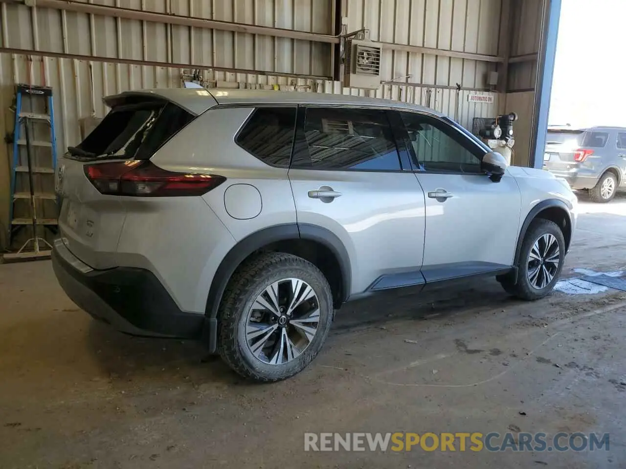3 fotografías del automóvil dañado JN8AT3BA6MW000207 NISSAN ROGUE 2021