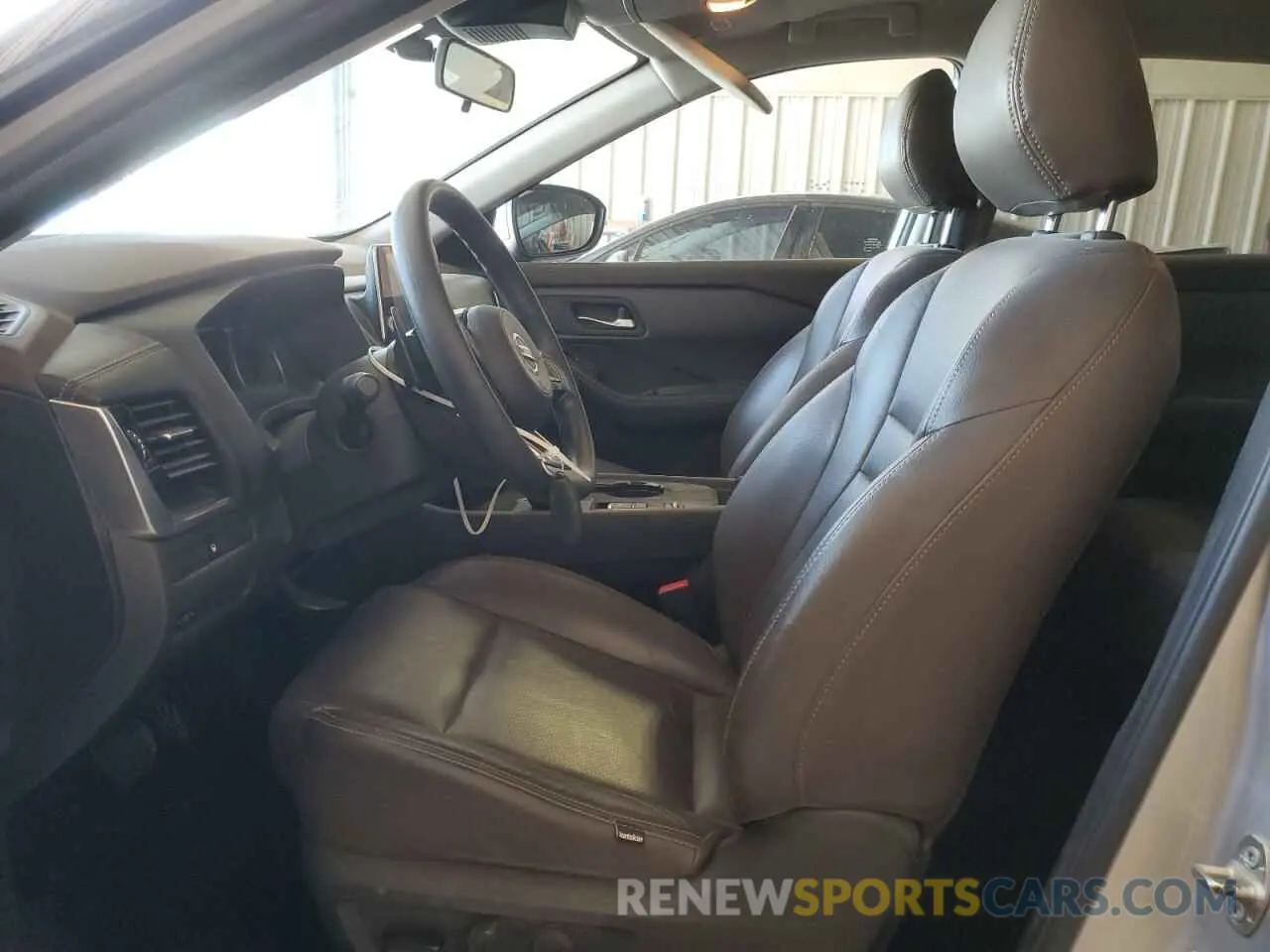 7 fotografías del automóvil dañado JN8AT3BA6MW000207 NISSAN ROGUE 2021