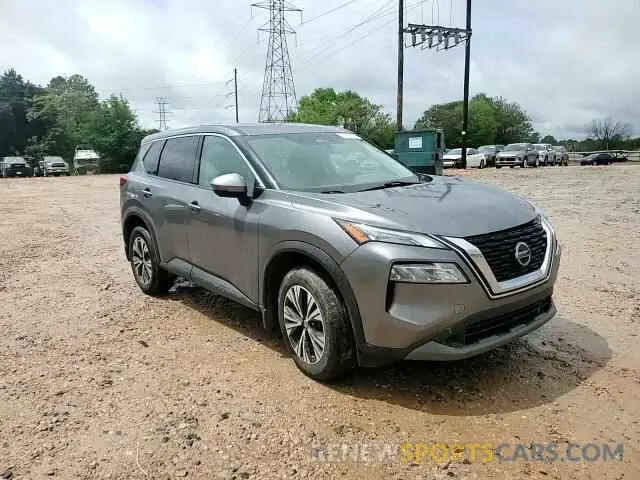 12 fotografías del automóvil dañado JN8AT3BA6MW006976 NISSAN ROGUE 2021