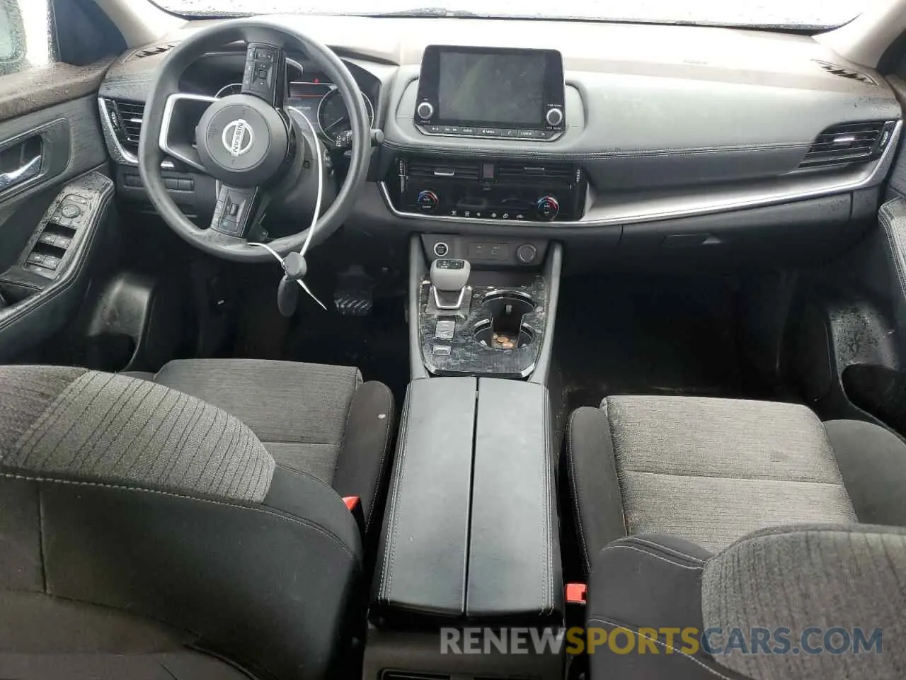 8 fotografías del automóvil dañado JN8AT3BA6MW006976 NISSAN ROGUE 2021