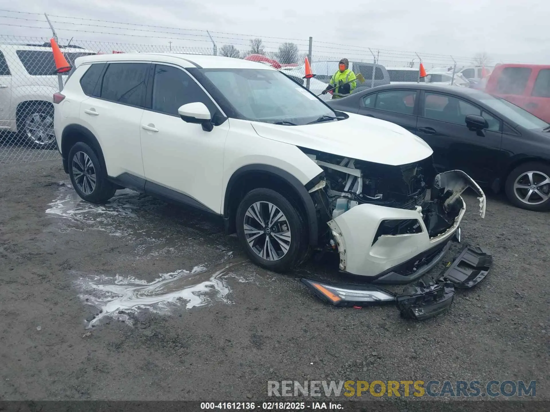 1 fotografías del automóvil dañado JN8AT3BA6MW012146 NISSAN ROGUE 2021