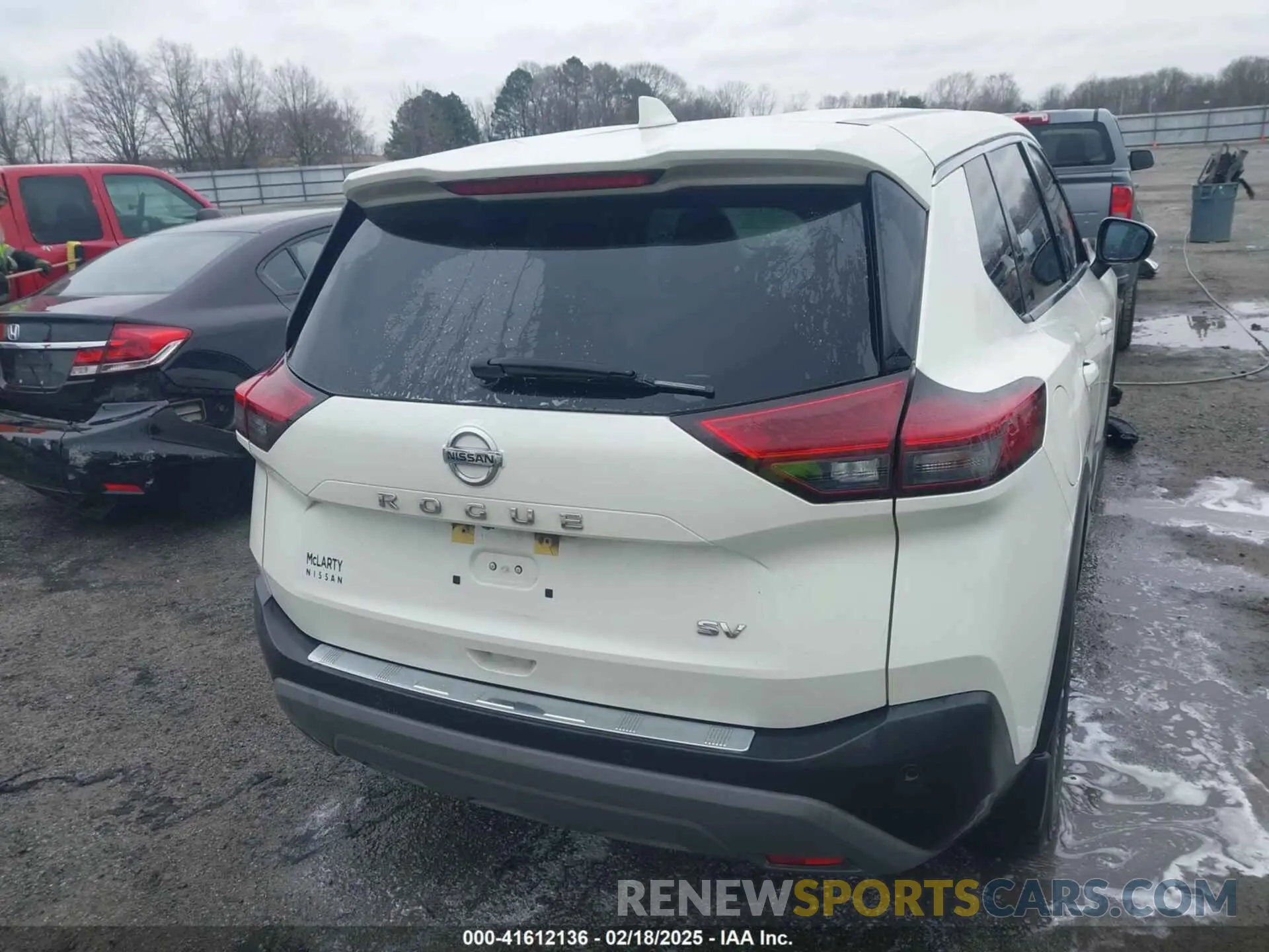16 fotografías del automóvil dañado JN8AT3BA6MW012146 NISSAN ROGUE 2021
