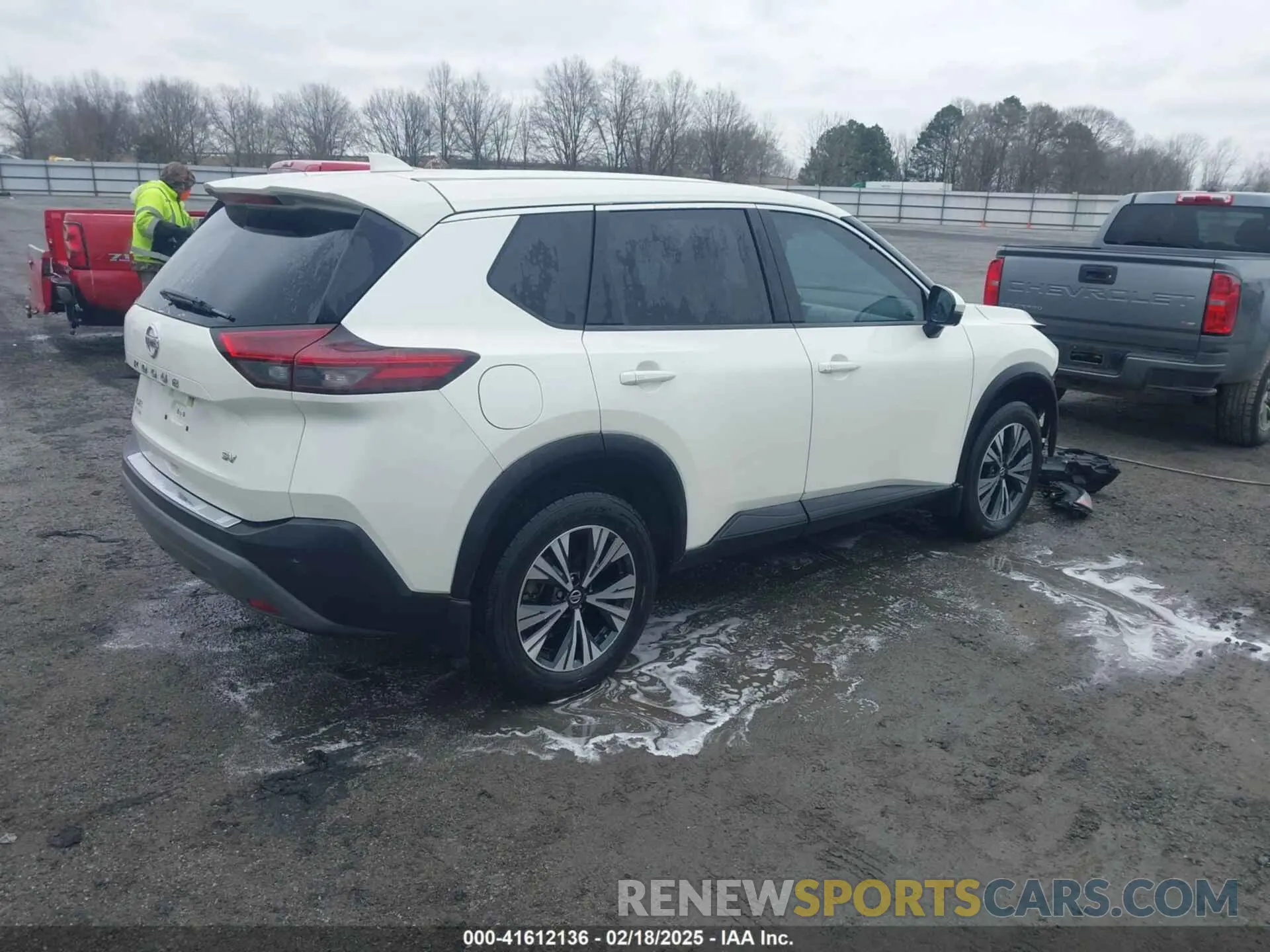 4 fotografías del automóvil dañado JN8AT3BA6MW012146 NISSAN ROGUE 2021
