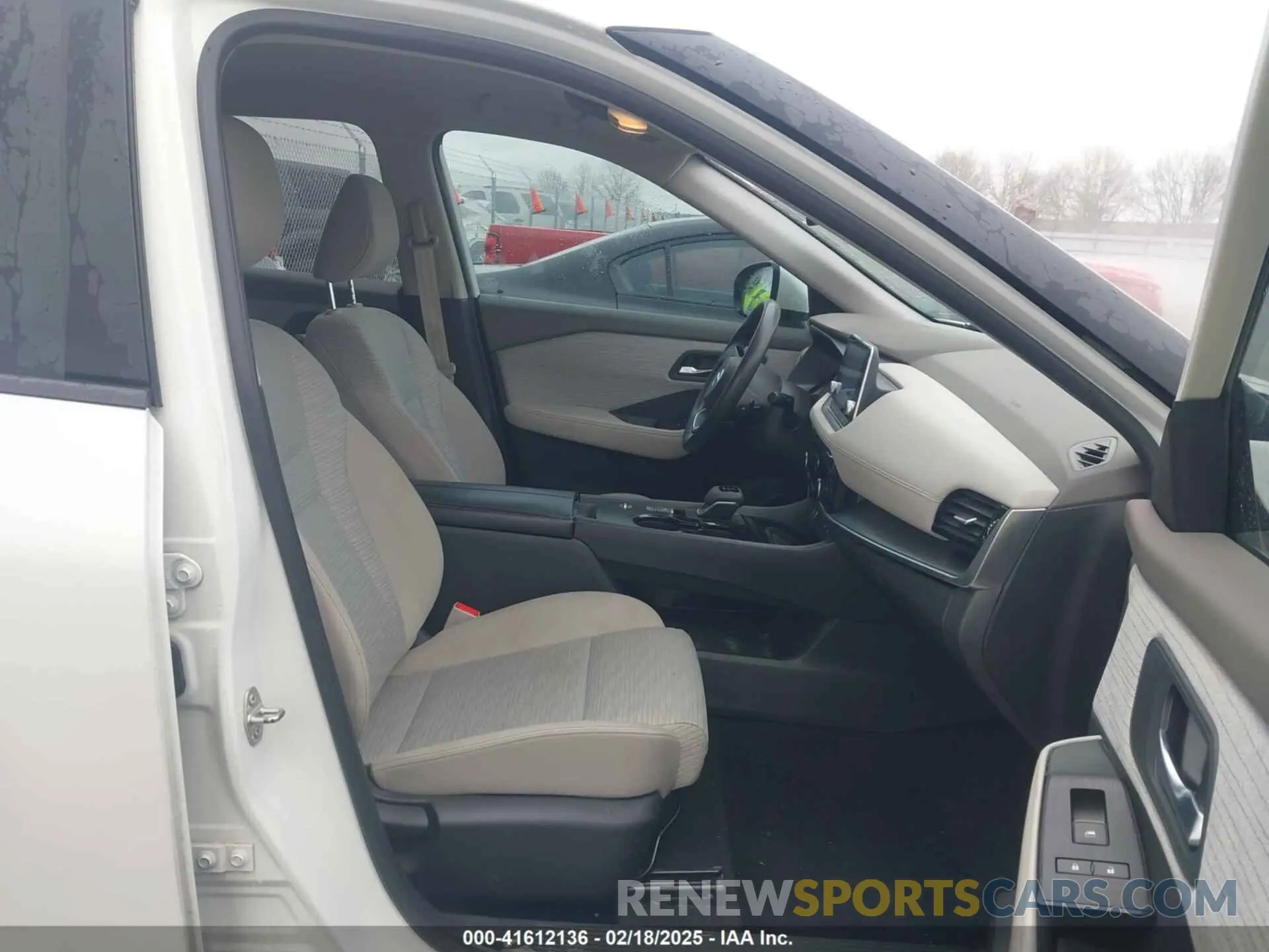 5 fotografías del automóvil dañado JN8AT3BA6MW012146 NISSAN ROGUE 2021