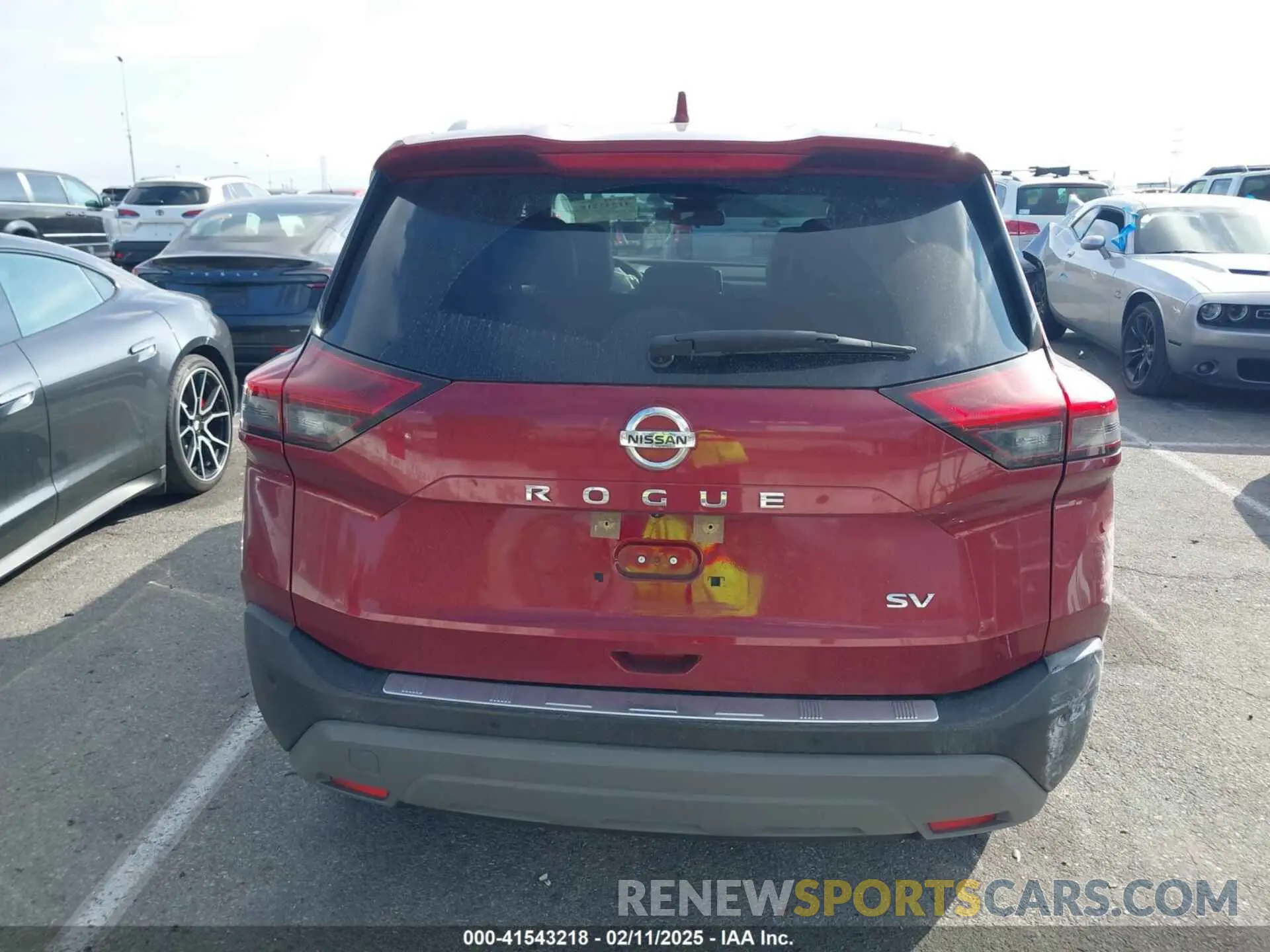 17 fotografías del automóvil dañado JN8AT3BA6MW022546 NISSAN ROGUE 2021