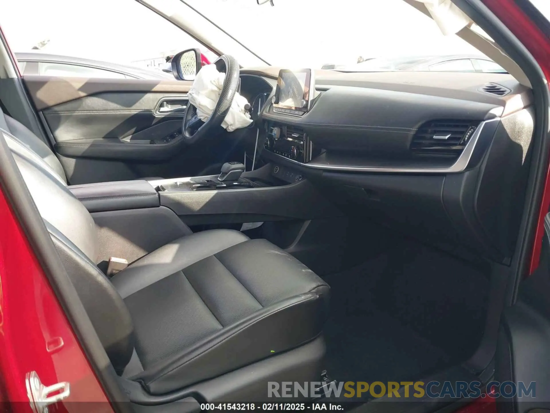 5 fotografías del automóvil dañado JN8AT3BA6MW022546 NISSAN ROGUE 2021