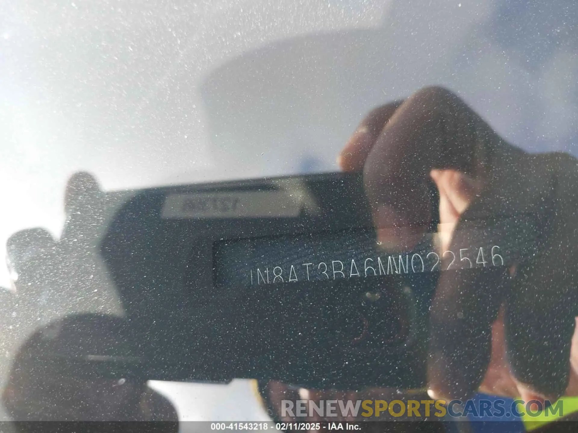 9 fotografías del automóvil dañado JN8AT3BA6MW022546 NISSAN ROGUE 2021