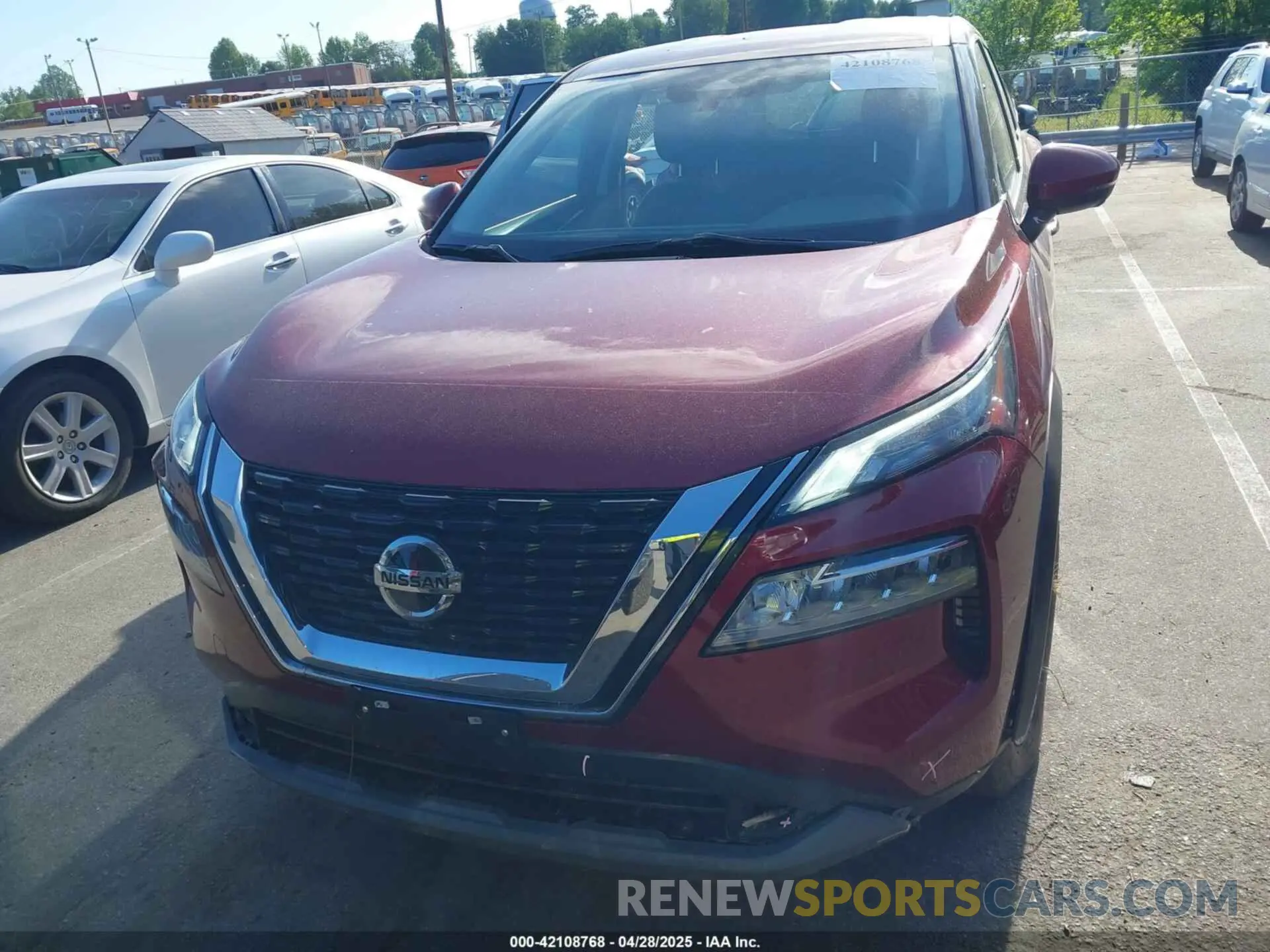 12 fotografías del automóvil dañado JN8AT3BA7MW008431 NISSAN ROGUE 2021