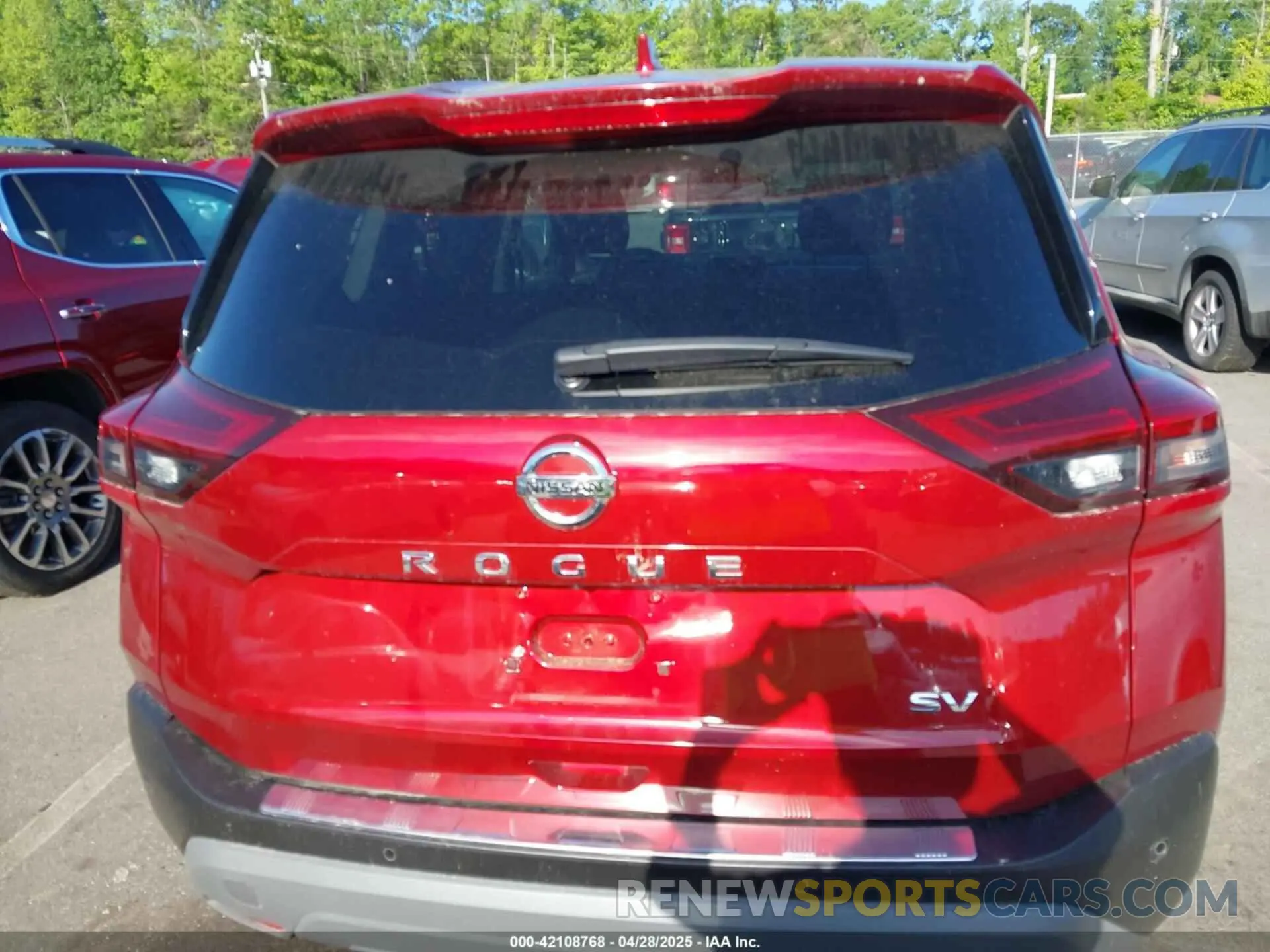 16 fotografías del automóvil dañado JN8AT3BA7MW008431 NISSAN ROGUE 2021