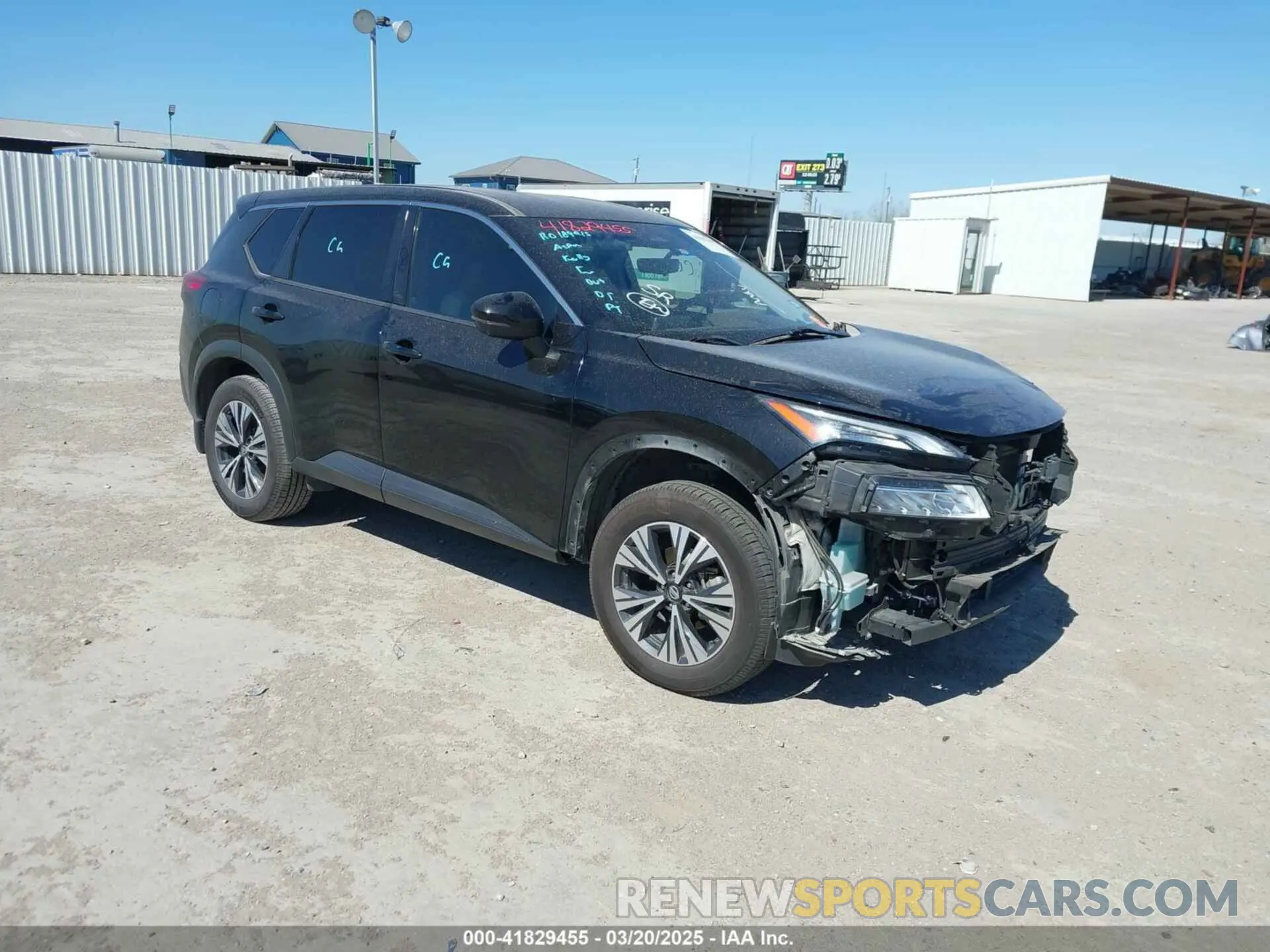1 fotografías del automóvil dañado JN8AT3BA7MW021938 NISSAN ROGUE 2021