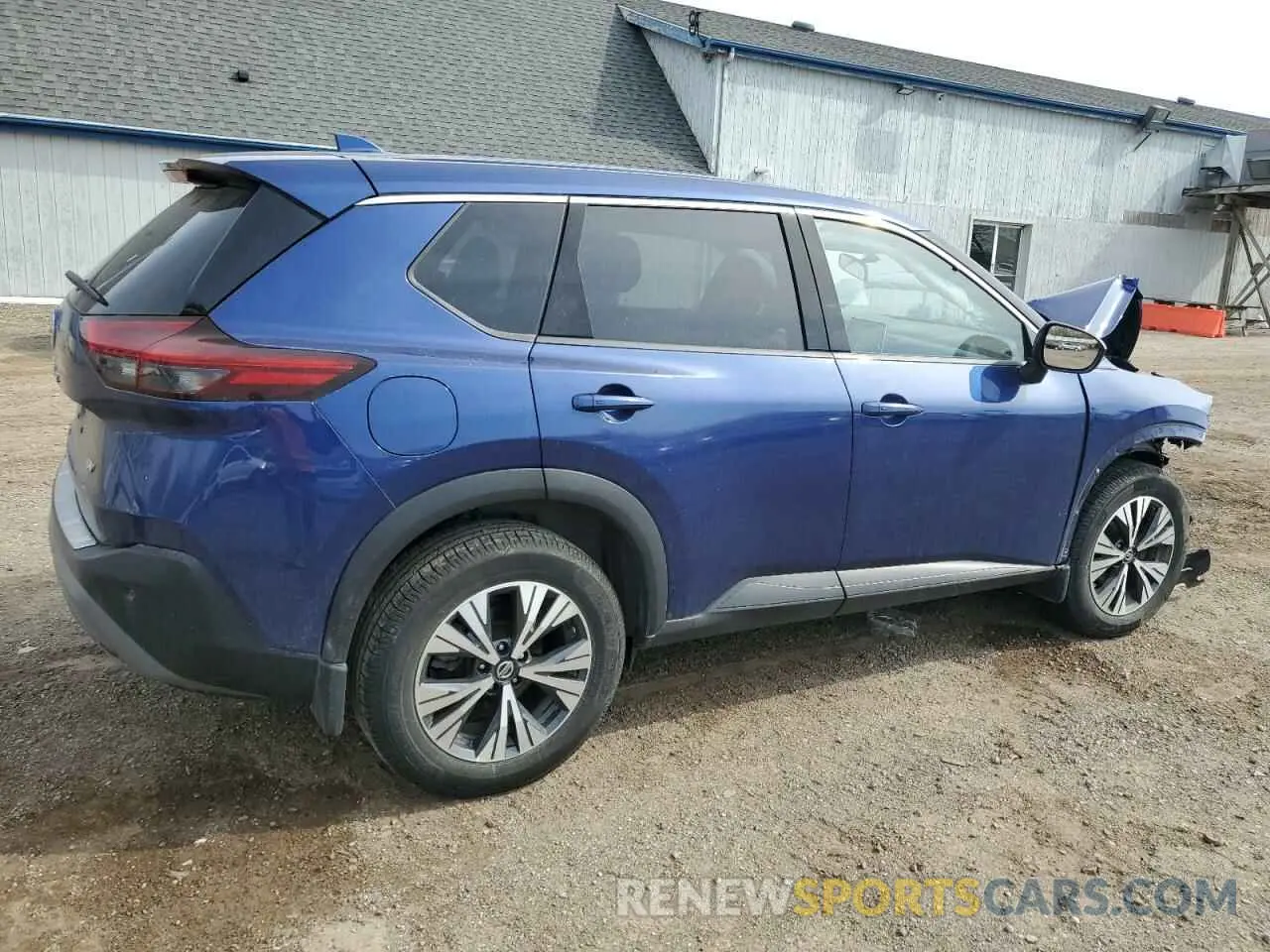 3 fotografías del automóvil dañado JN8AT3BA8MW007546 NISSAN ROGUE 2021