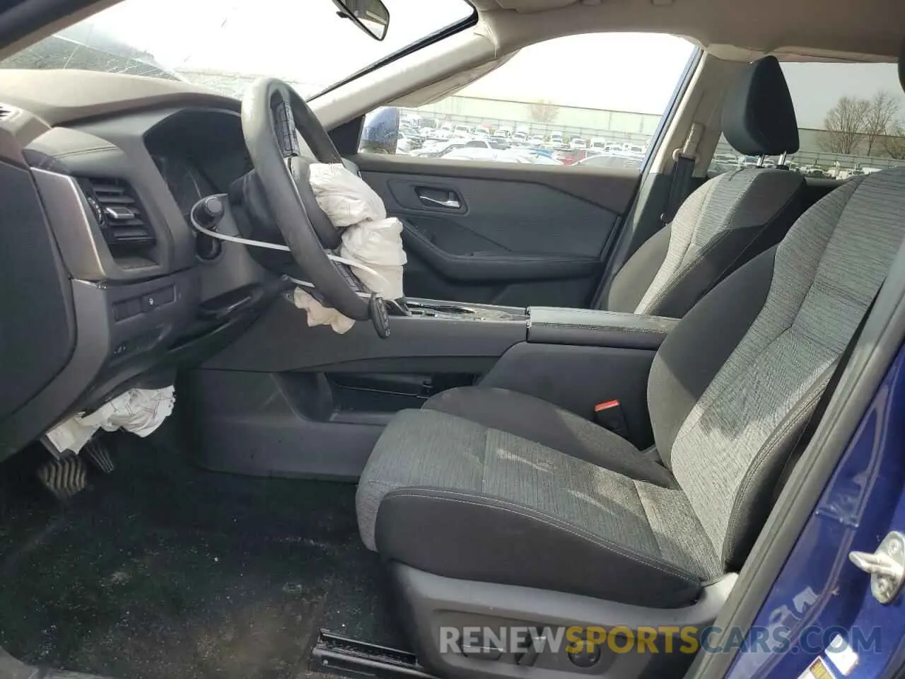 7 fotografías del automóvil dañado JN8AT3BA8MW007546 NISSAN ROGUE 2021
