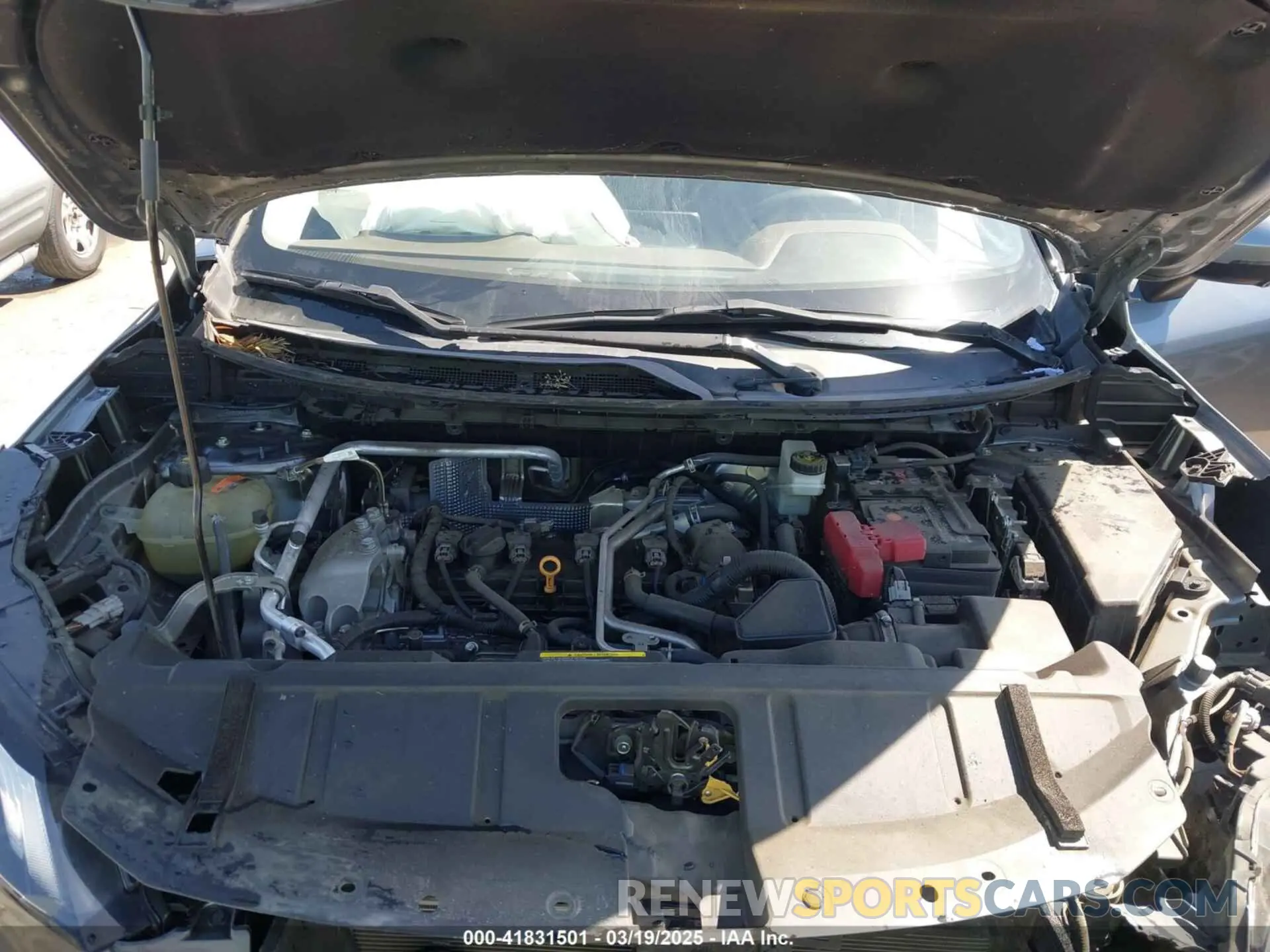 10 fotografías del automóvil dañado JN8AT3BA8MW018045 NISSAN ROGUE 2021