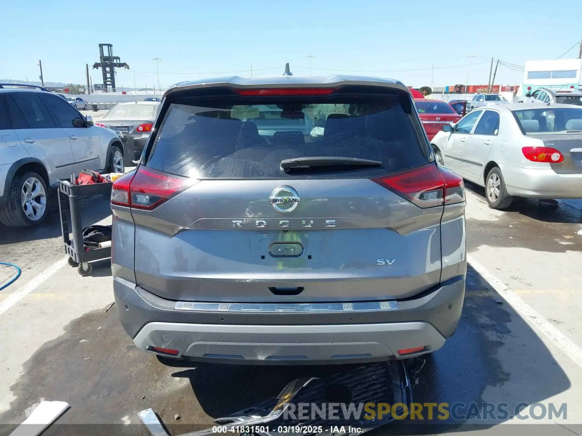 16 fotografías del automóvil dañado JN8AT3BA8MW018045 NISSAN ROGUE 2021
