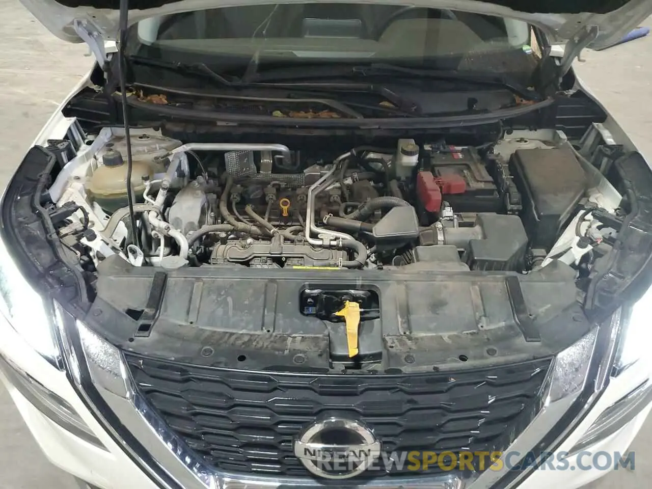 12 fotografías del automóvil dañado JN8AT3BAXMW015843 NISSAN ROGUE 2021