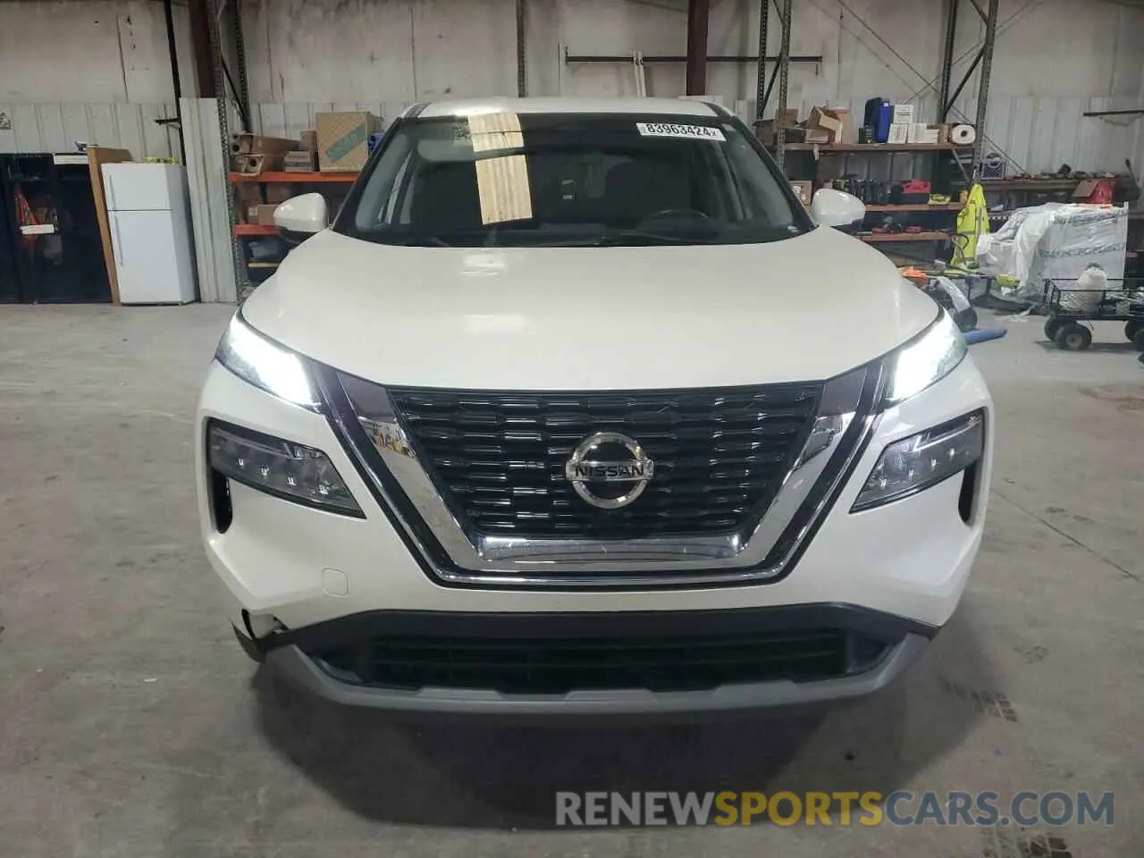 5 fotografías del automóvil dañado JN8AT3BAXMW015843 NISSAN ROGUE 2021