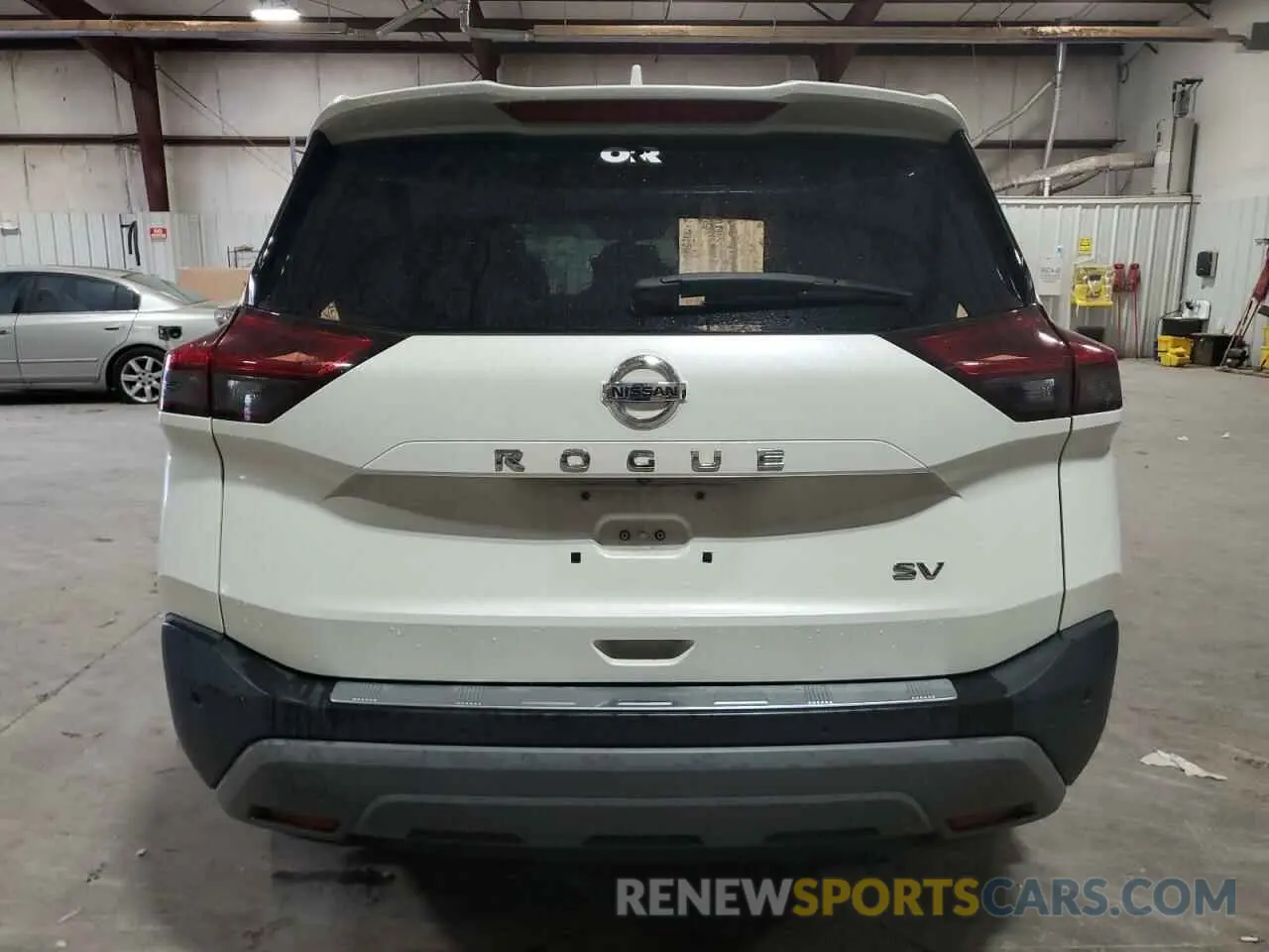 6 fotografías del automóvil dañado JN8AT3BAXMW015843 NISSAN ROGUE 2021