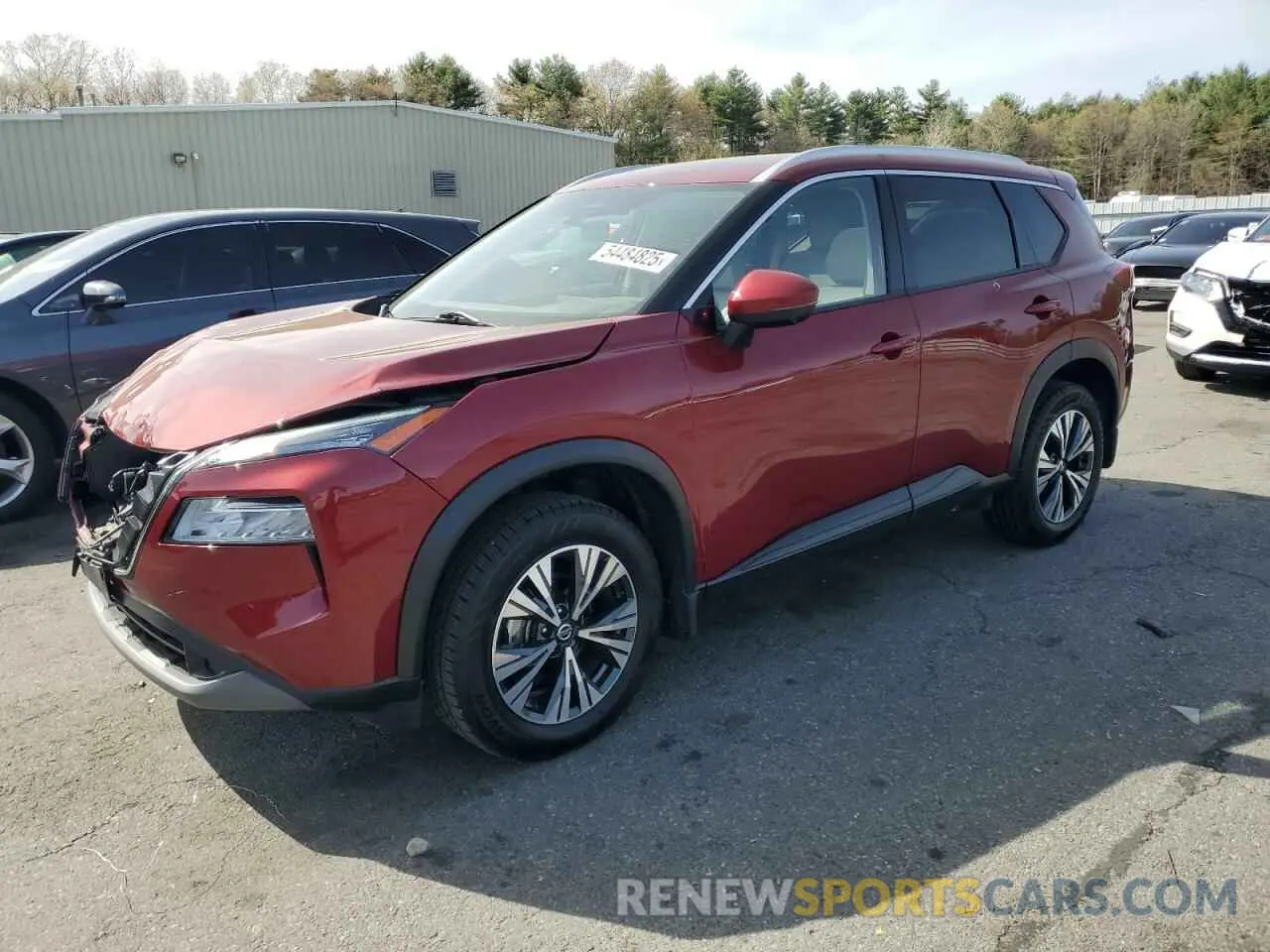 1 fotografías del automóvil dañado JN8AT3BB1MW220184 NISSAN ROGUE 2021