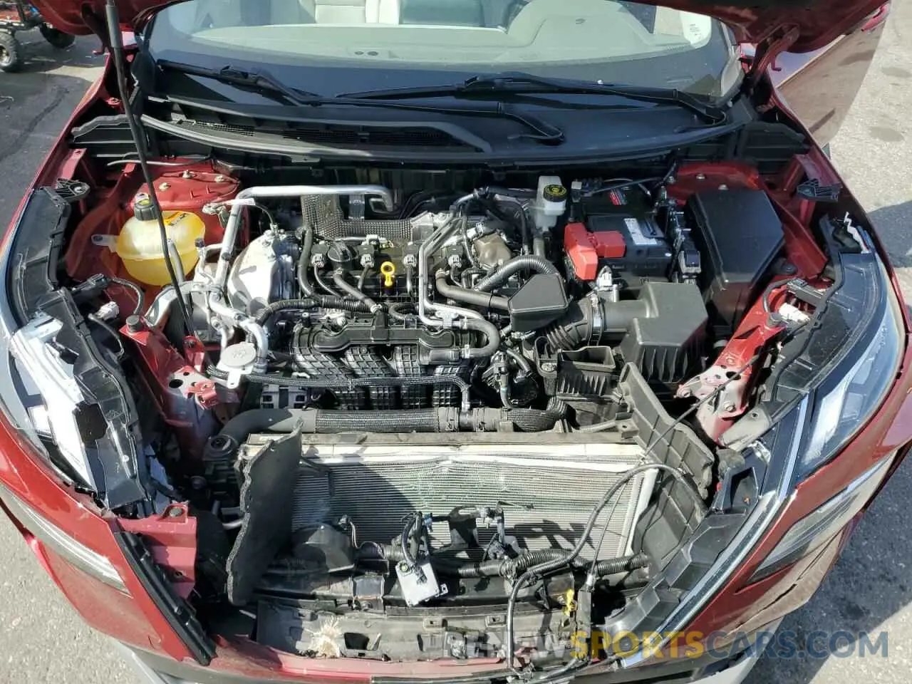 12 fotografías del automóvil dañado JN8AT3BB1MW220184 NISSAN ROGUE 2021