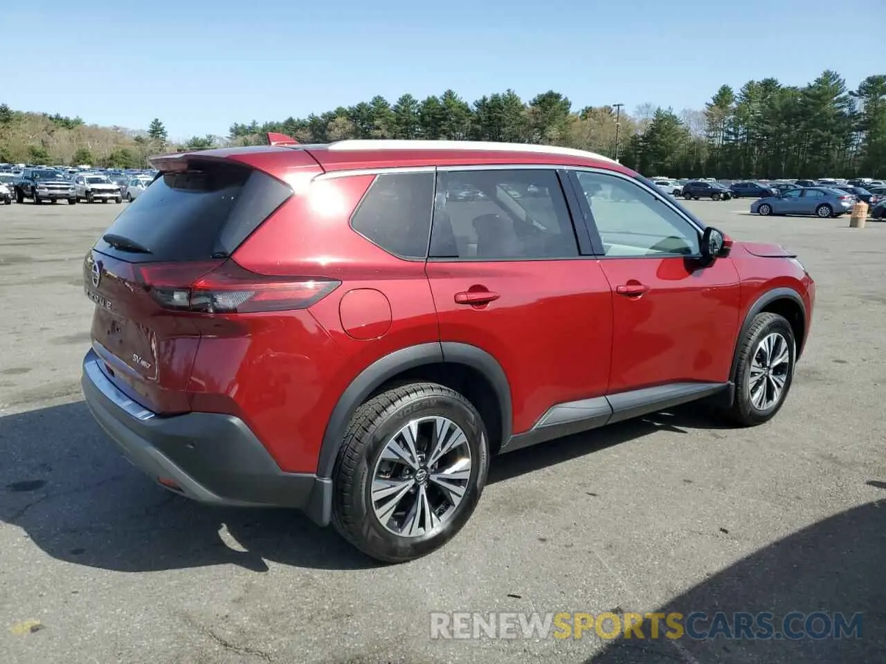 3 fotografías del automóvil dañado JN8AT3BB1MW220184 NISSAN ROGUE 2021