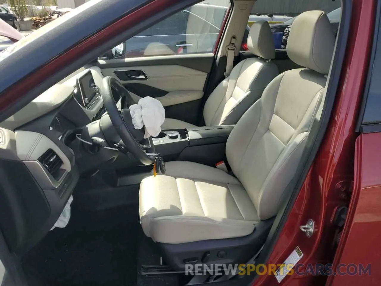 7 fotografías del automóvil dañado JN8AT3BB1MW220184 NISSAN ROGUE 2021