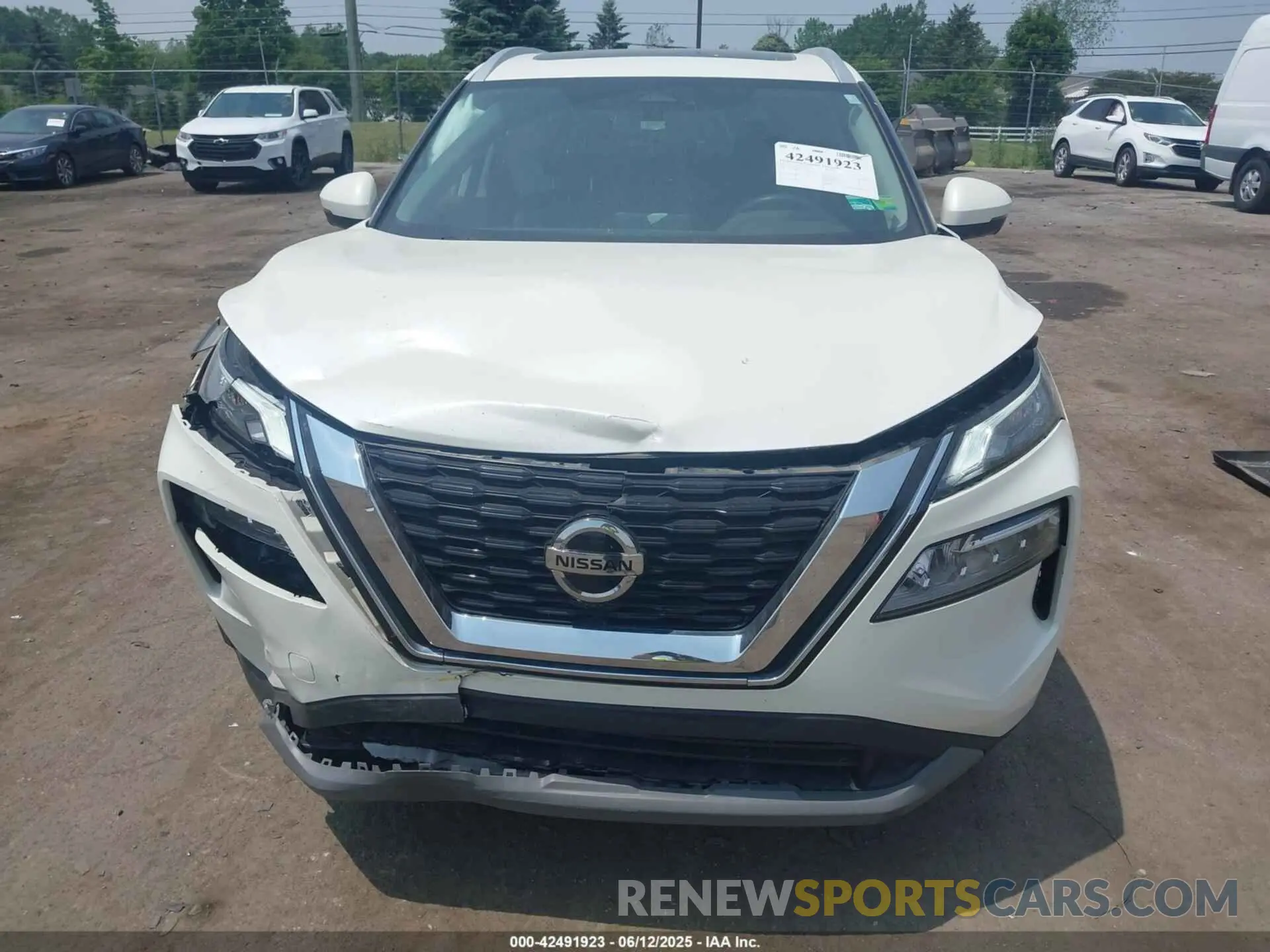 12 fotografías del automóvil dañado JN8AT3BB1MW233209 NISSAN ROGUE 2021