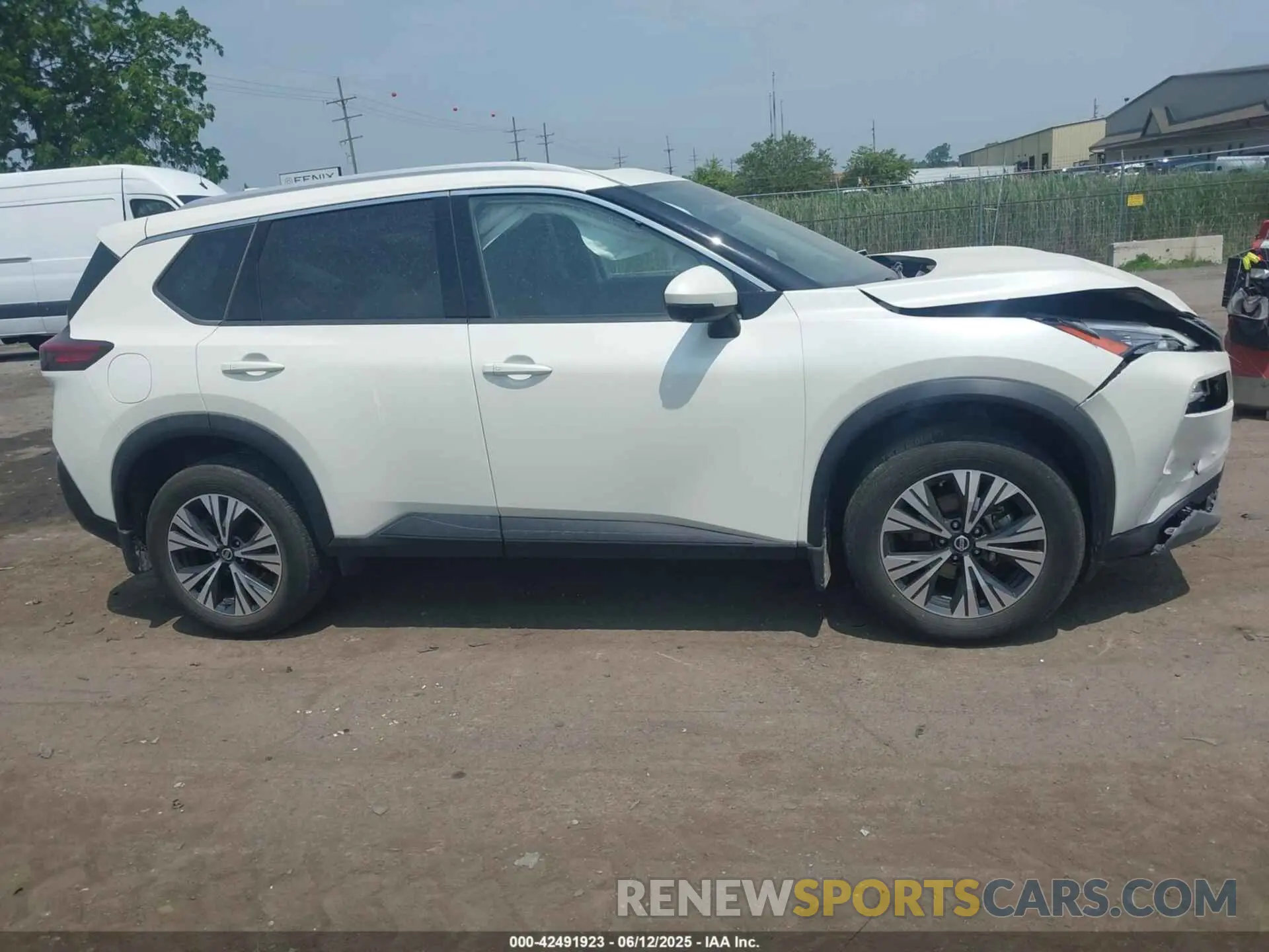 13 fotografías del automóvil dañado JN8AT3BB1MW233209 NISSAN ROGUE 2021