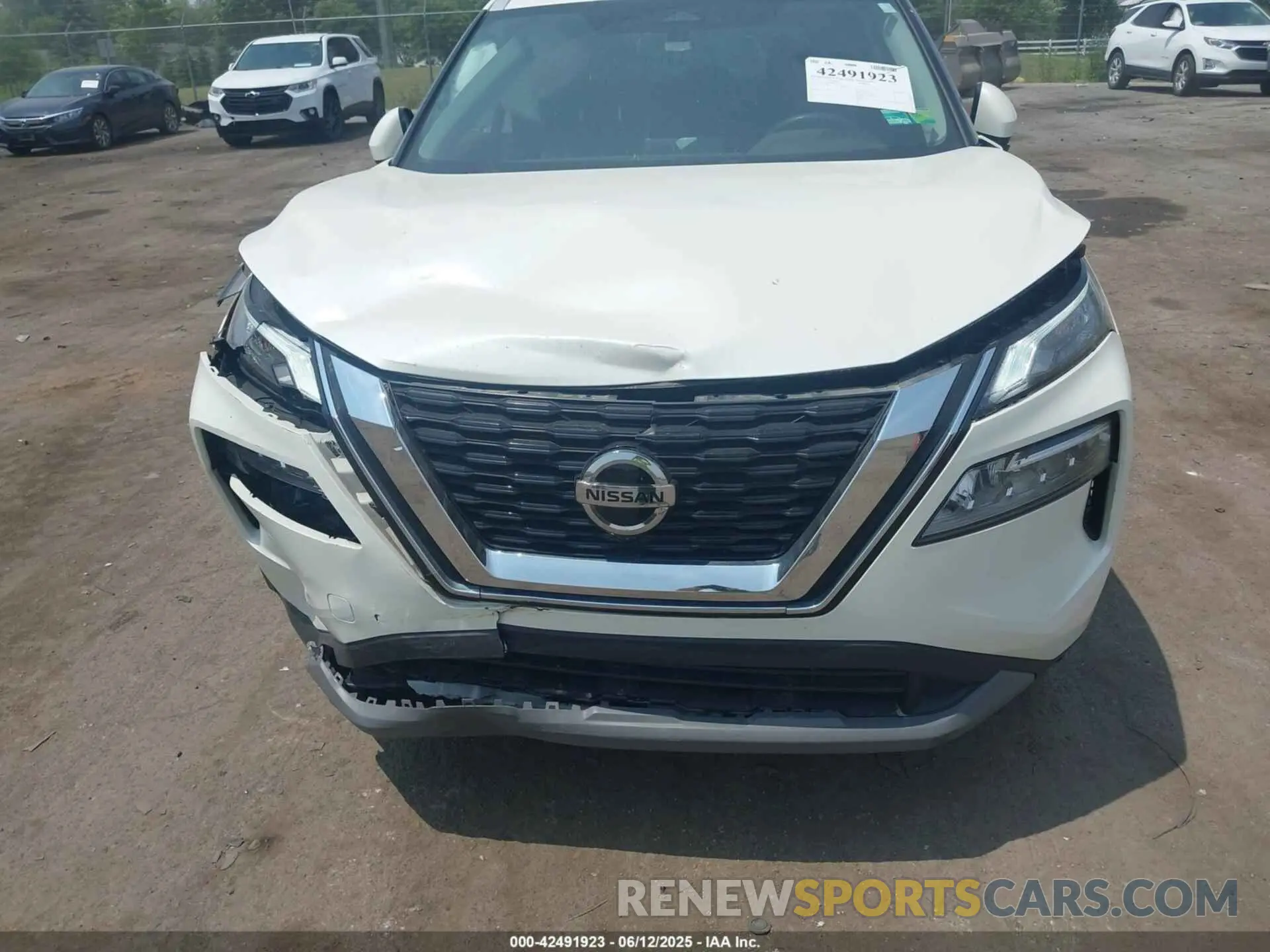 6 fotografías del automóvil dañado JN8AT3BB1MW233209 NISSAN ROGUE 2021
