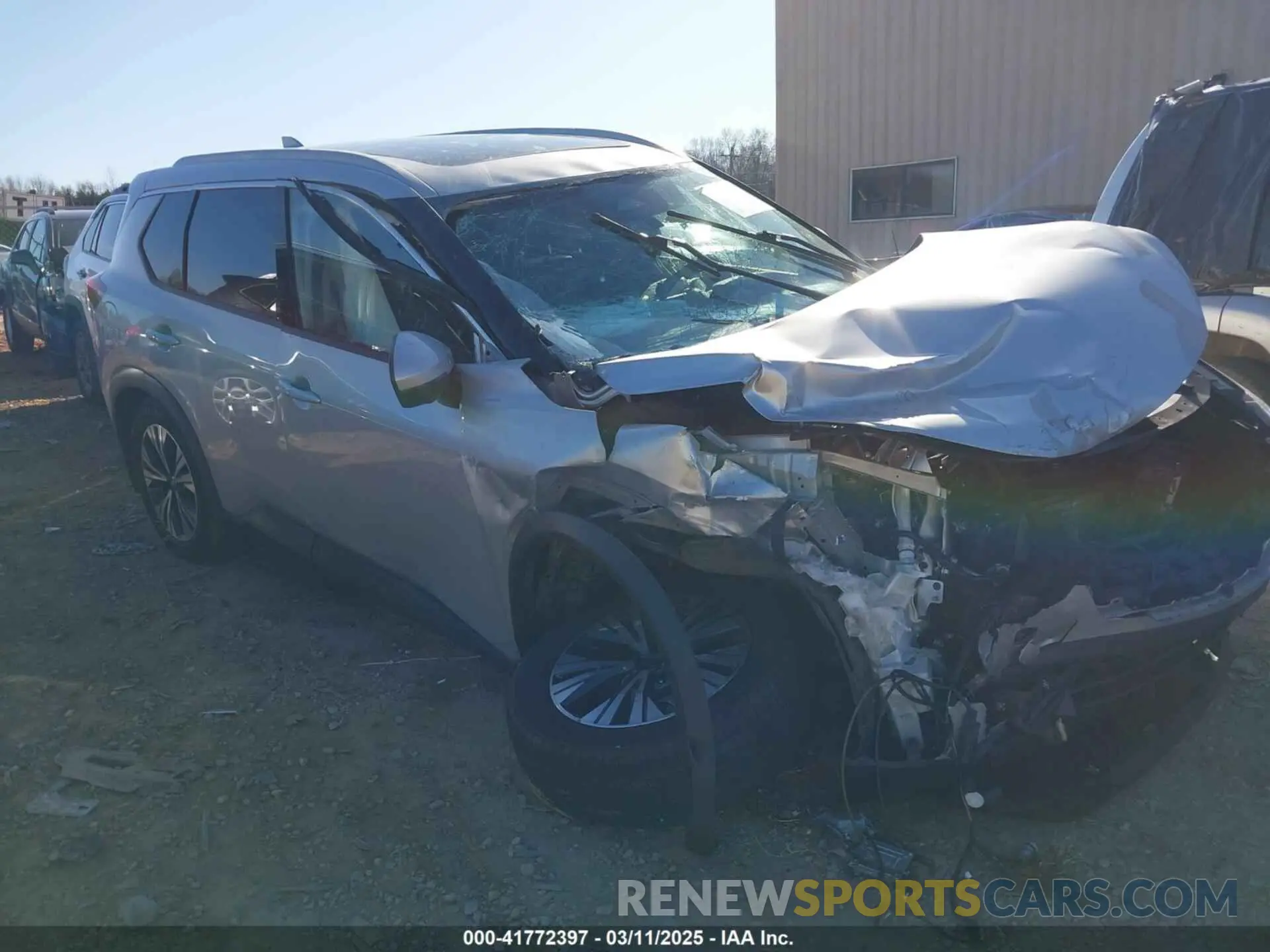 1 fotografías del automóvil dañado JN8AT3BB1MW235770 NISSAN ROGUE 2021