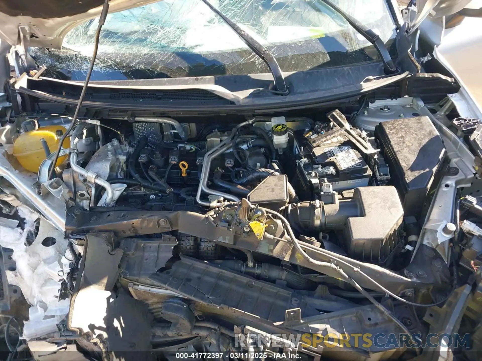 10 fotografías del automóvil dañado JN8AT3BB1MW235770 NISSAN ROGUE 2021